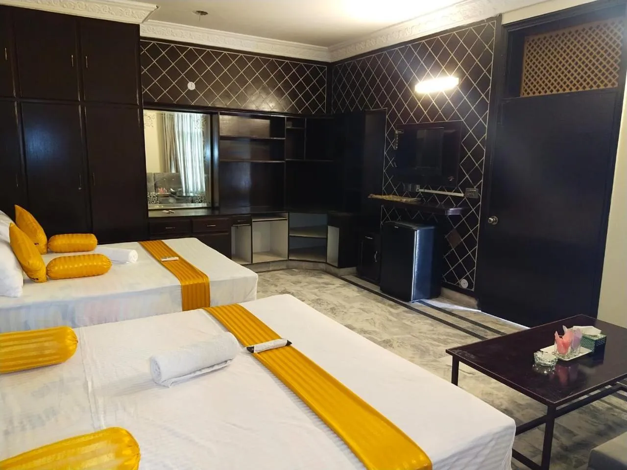 Bed in Hotel Royal Grand