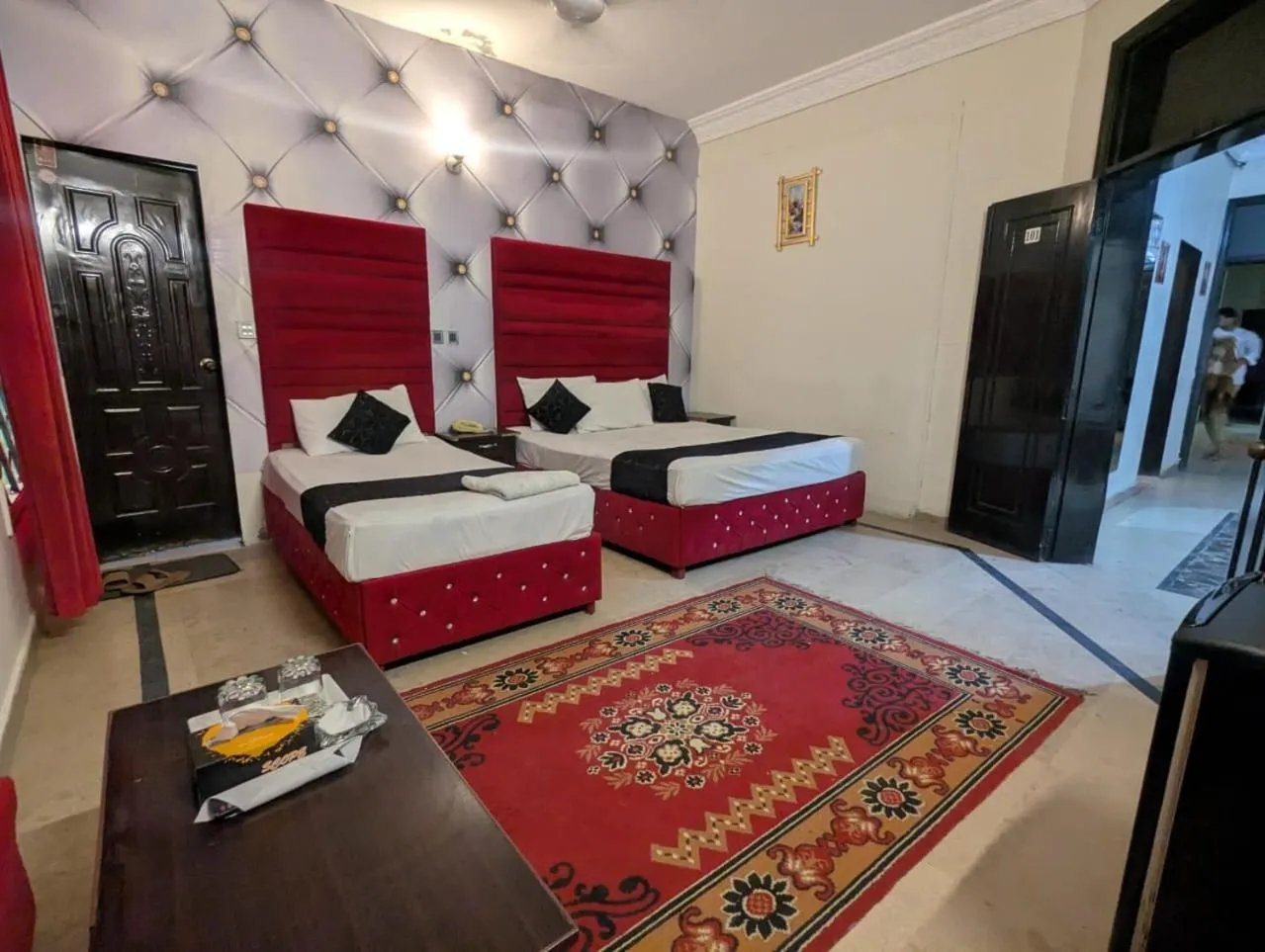 Bed in Hotel Royal Grand