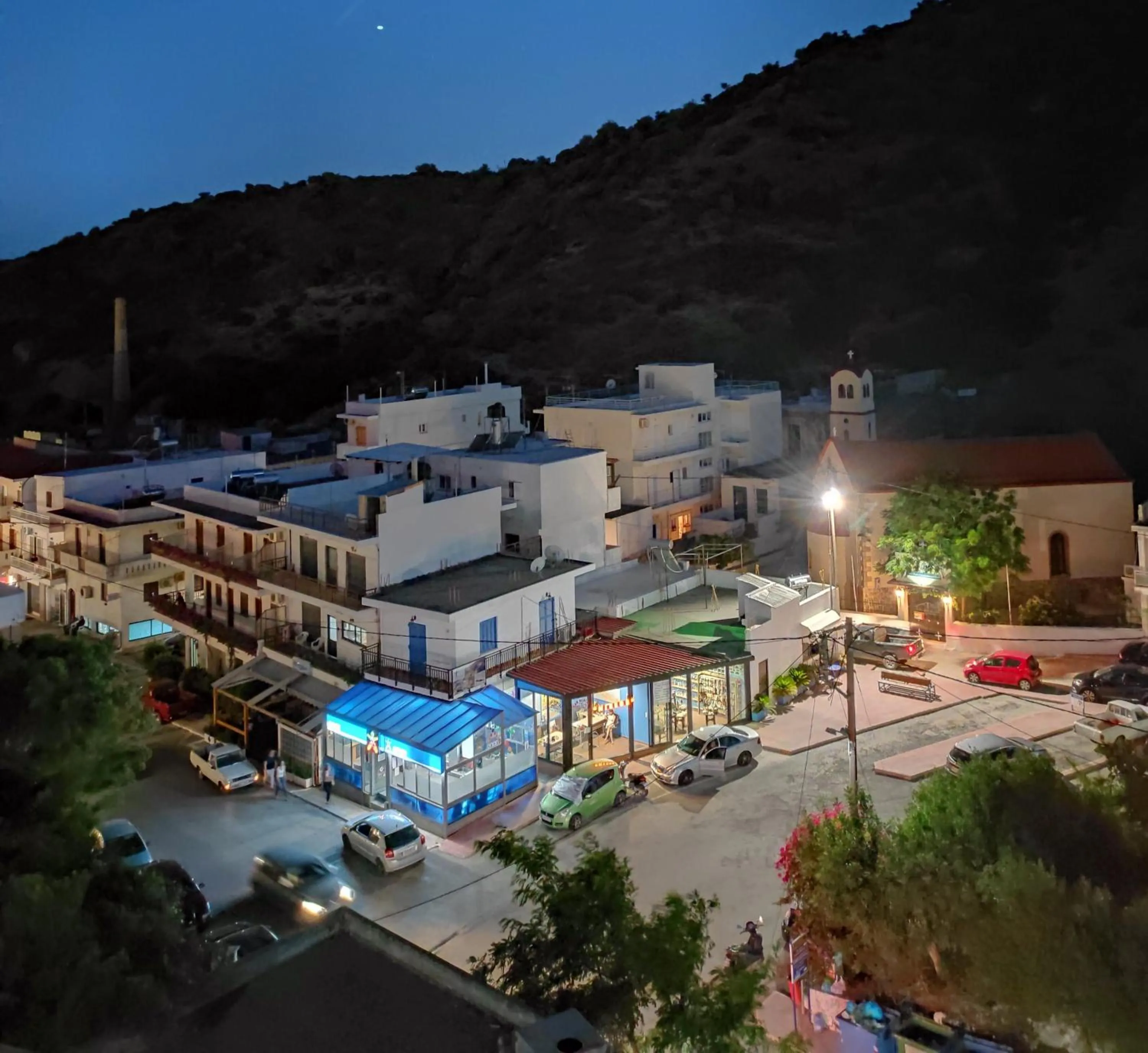 Night in Lefka Ori - Agia Galini