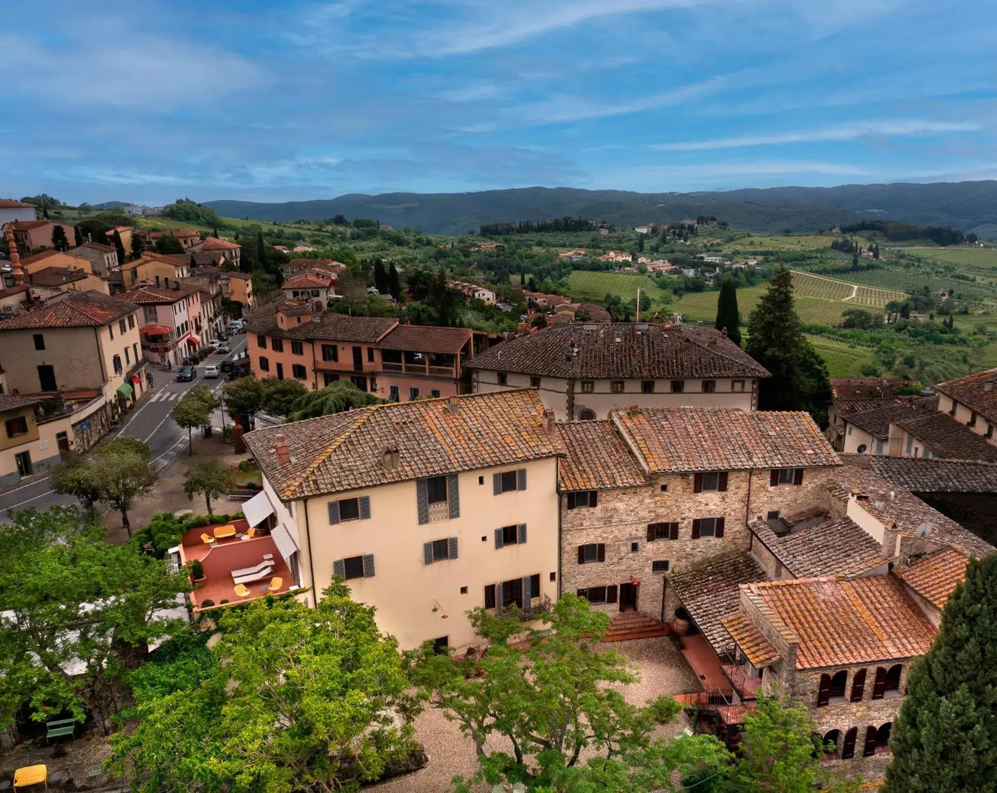 City view in La Pensione di Vignamaggio City view in La Pensione di Vignamaggio