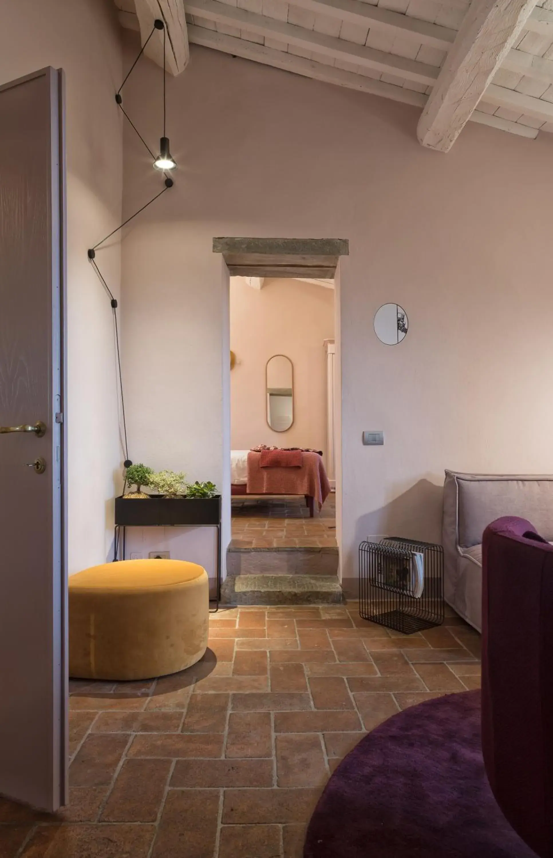 Bedroom, Bed in La Pensione di Vignamaggio Bedroom, Bed in La Pensione di Vignamaggio