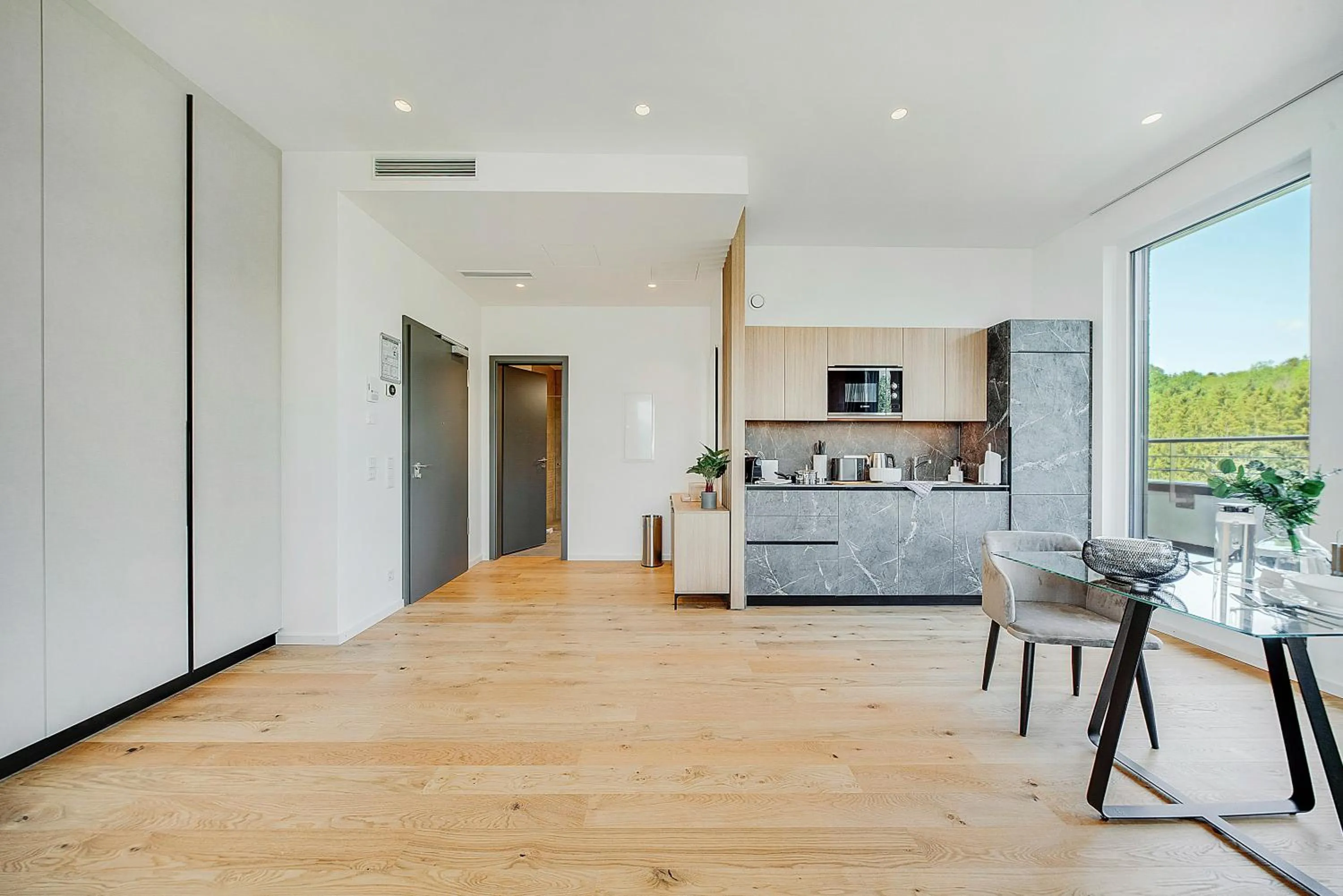 Living room in BRIGHT: Rosenheim Aicherpark