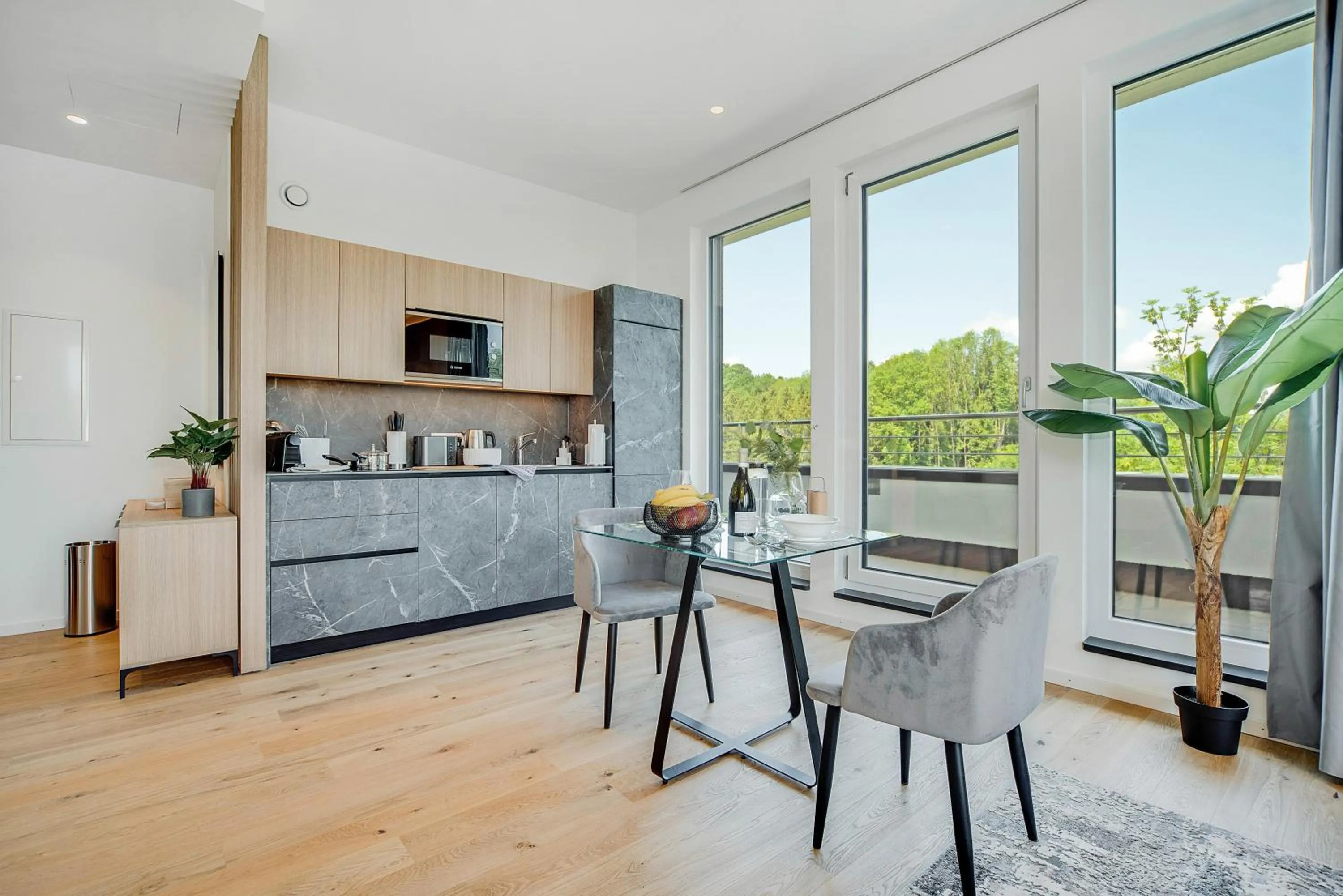 Kitchen or kitchenette in BRIGHT: Rosenheim Aicherpark