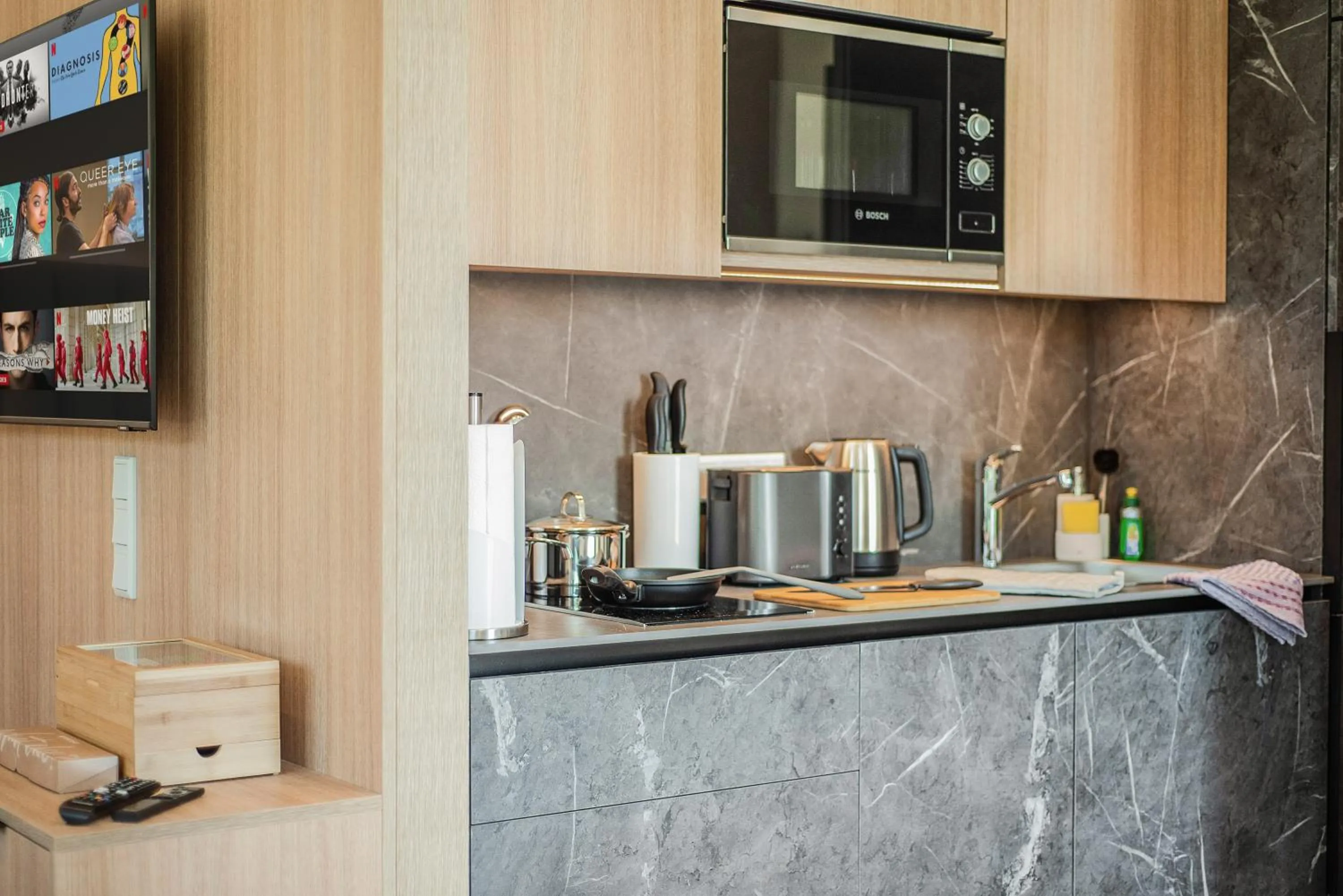 Coffee/tea facilities in BRIGHT: Rosenheim Aicherpark