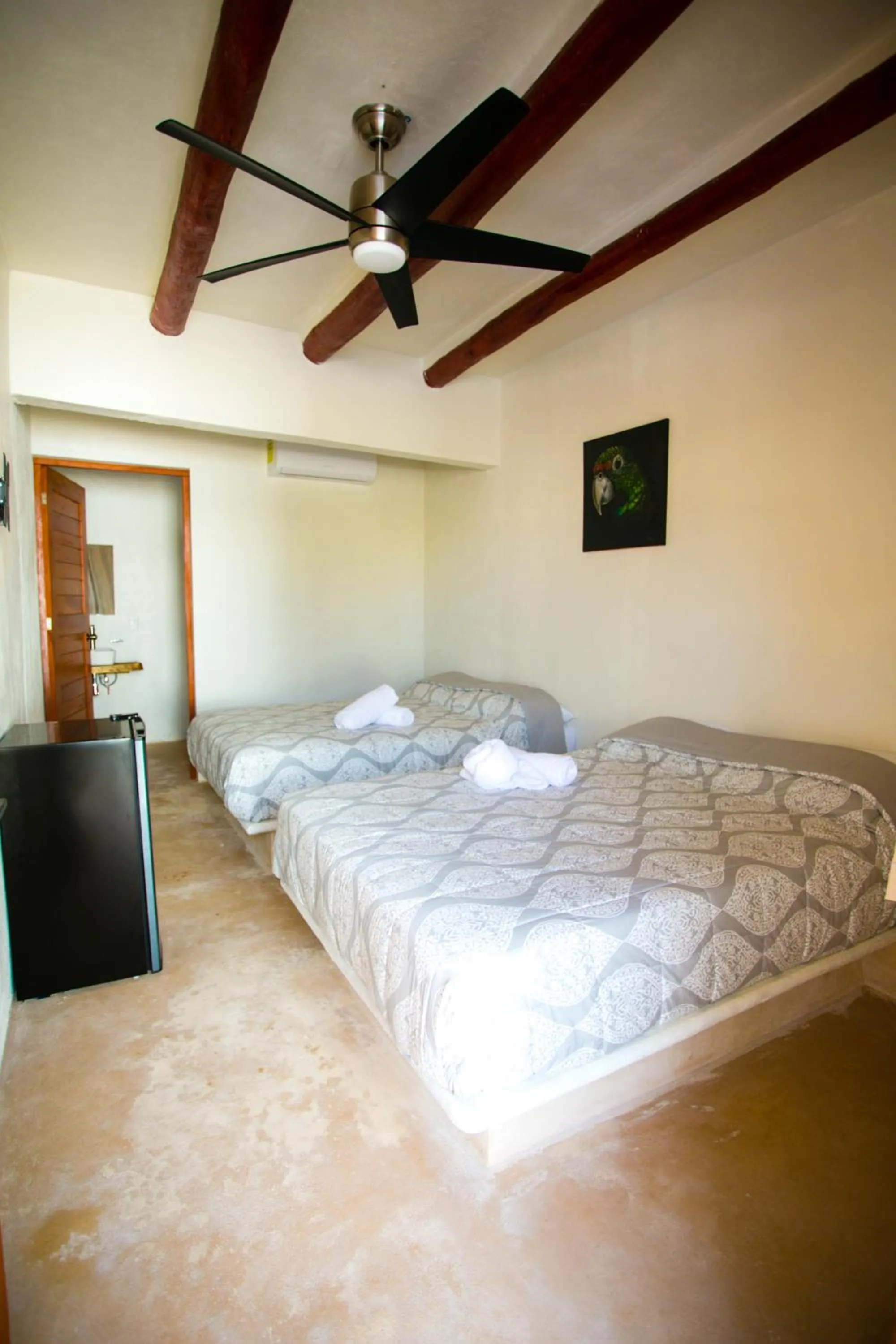 Bed in Villas Ixchel