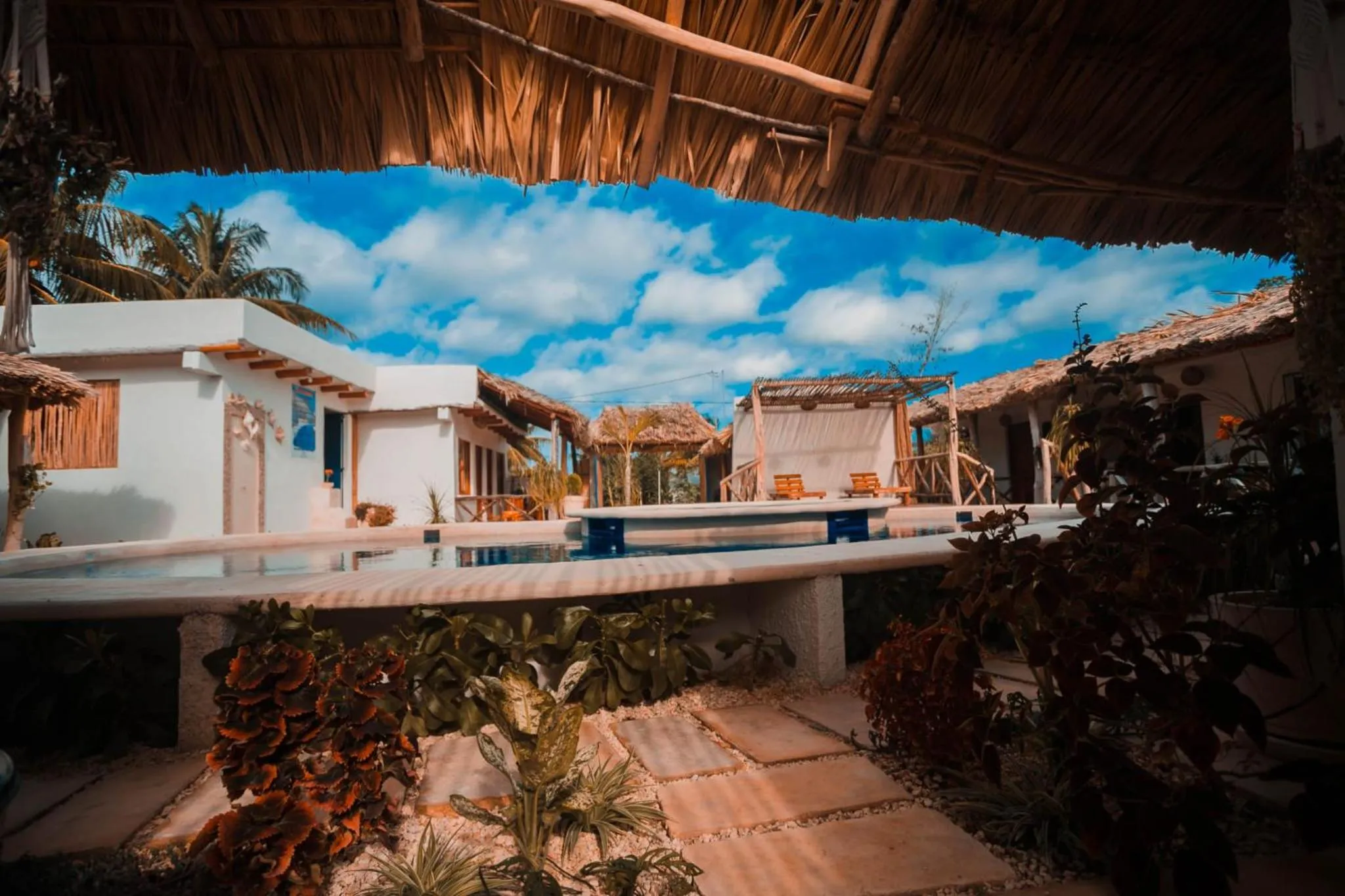 Patio in Villas Ixchel