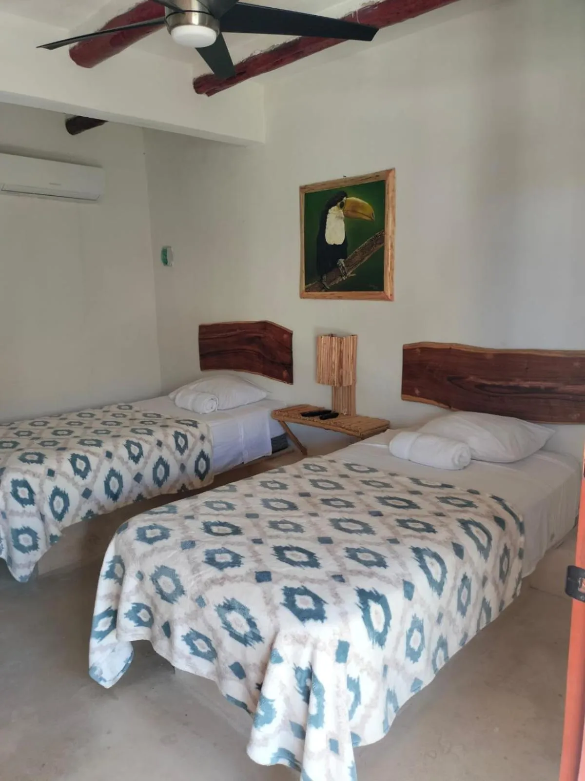 Bed in Villas Ixchel