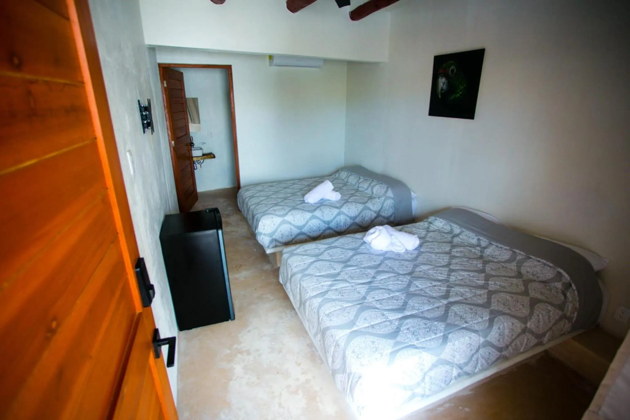 Bed in Villas Ixchel