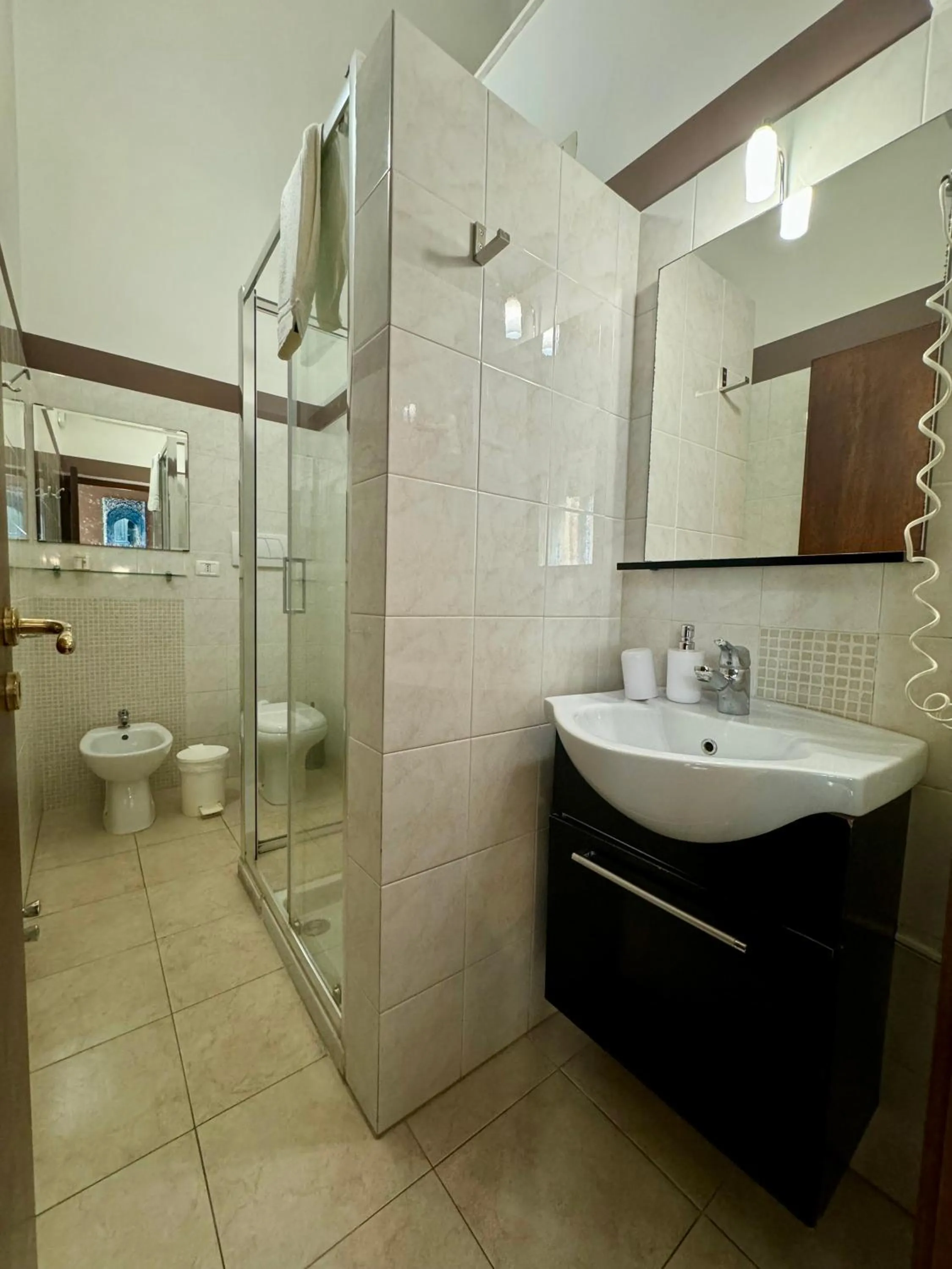 Shower in Aedes B&B Il Giardino dei Sogni