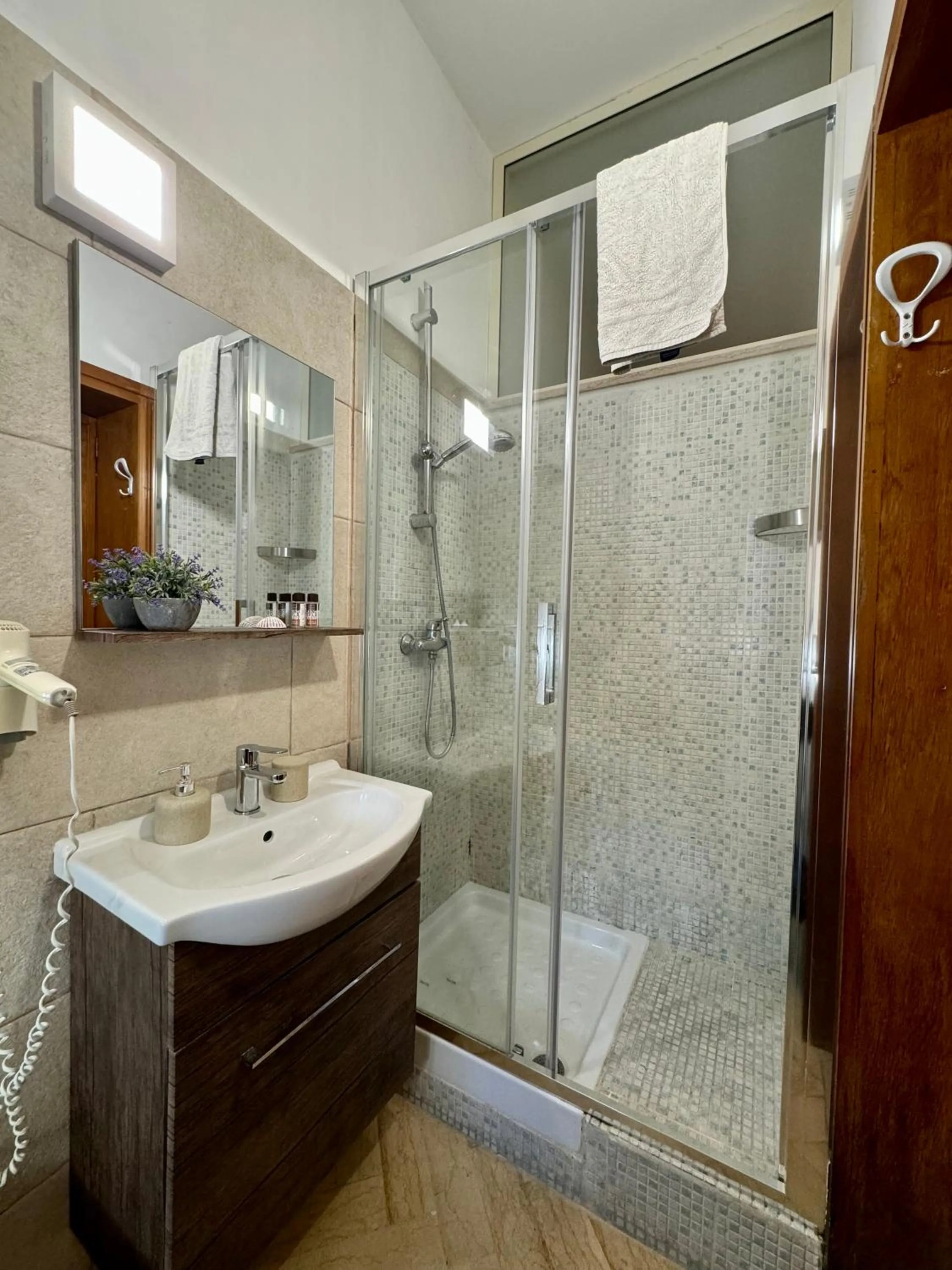 Shower in Aedes B&B Il Giardino dei Sogni