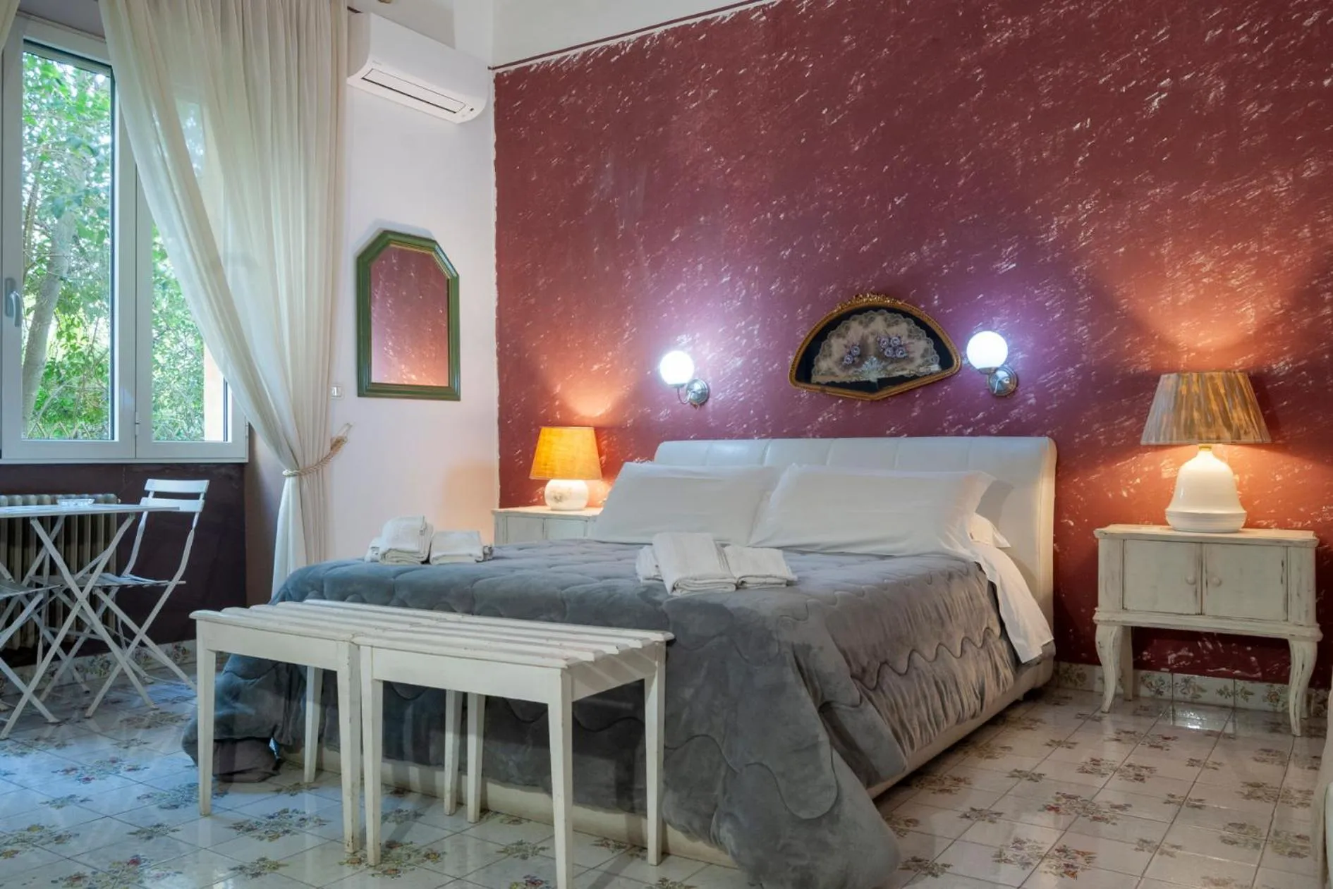 Bedroom, Bed in Aedes B&B Il Giardino dei Sogni