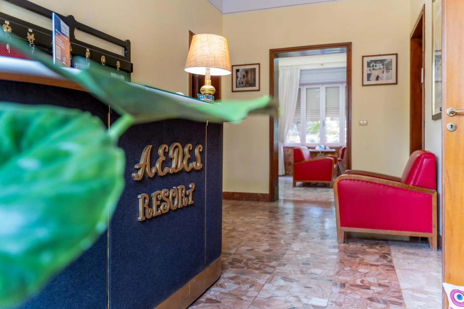 Lobby or reception in Aedes B&B Il Giardino dei Sogni
