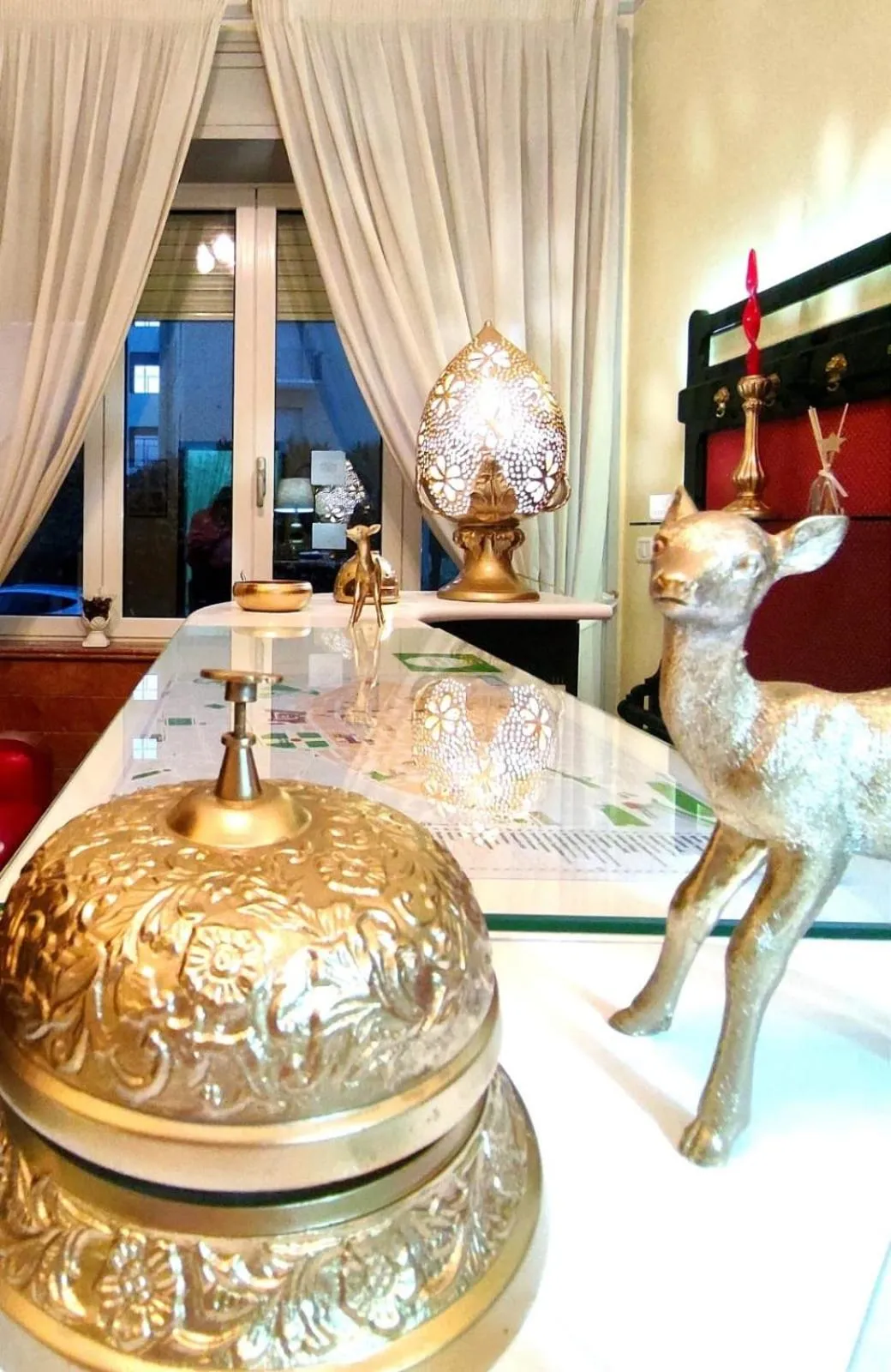 Lobby or reception in Aedes B&B Il Giardino dei Sogni