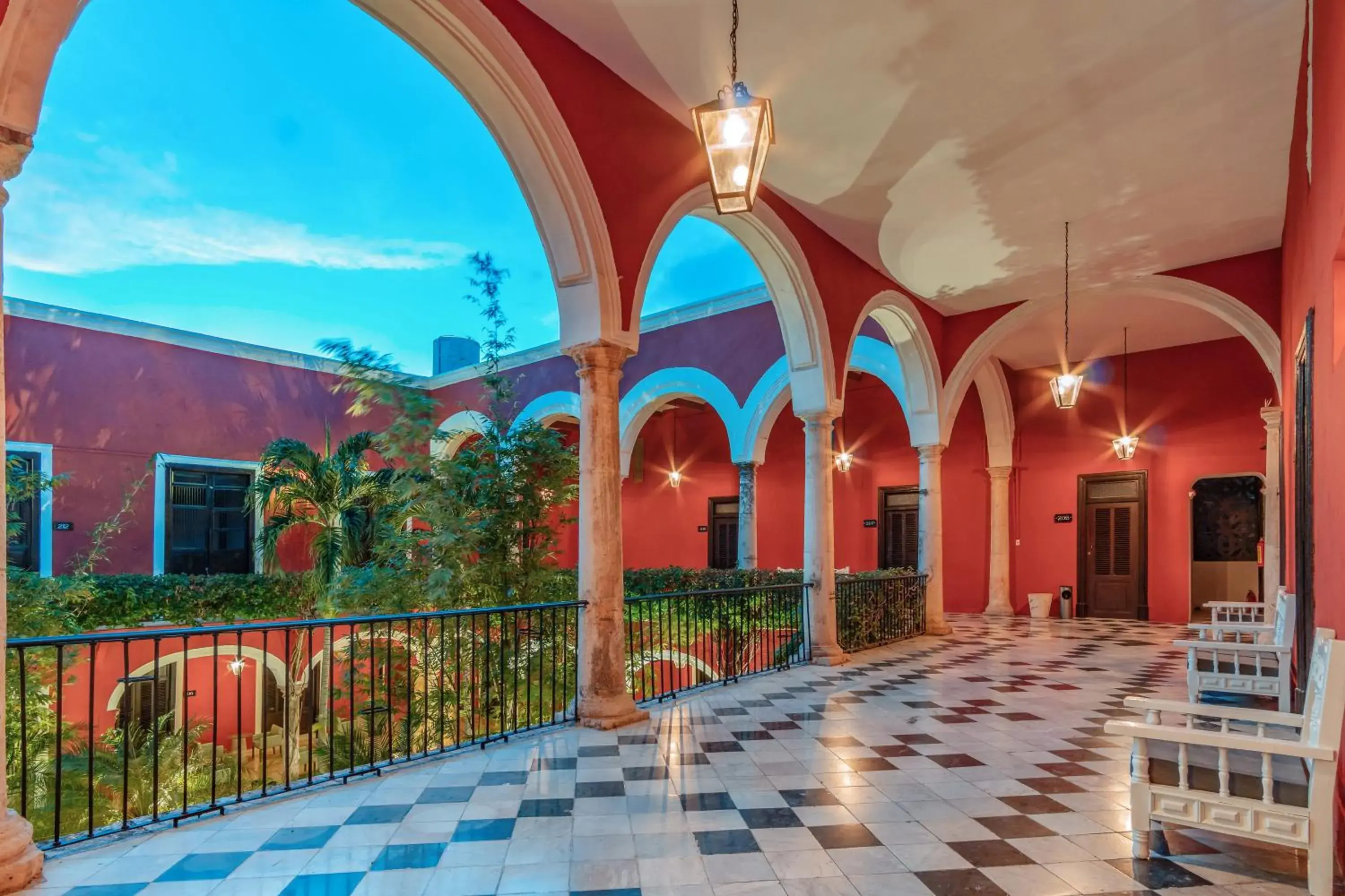 Balcony/Terrace in Hotel HO Merida Balcony/Terrace in Hotel HO Merida