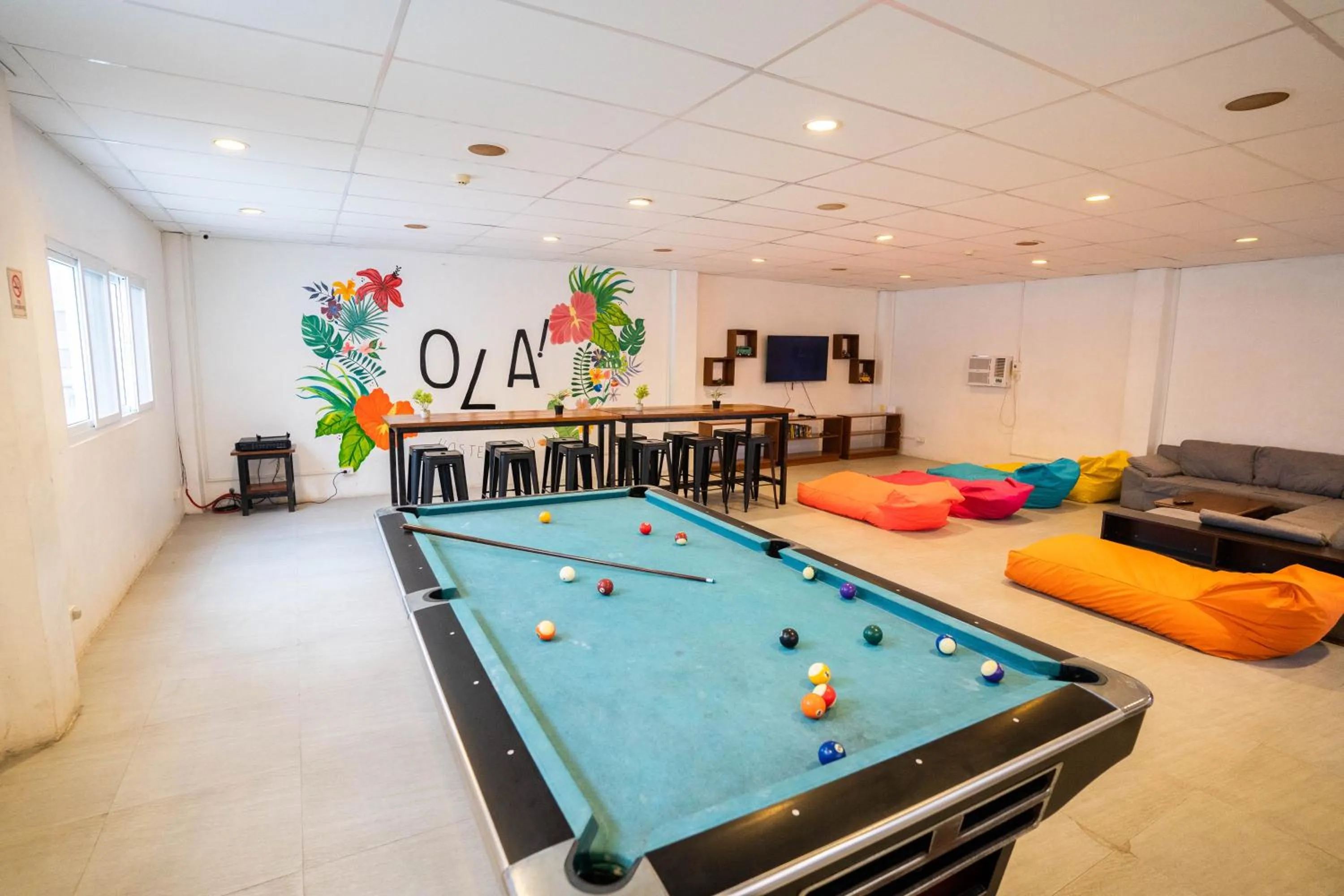 Game Room in Nacho Hostel Cebu