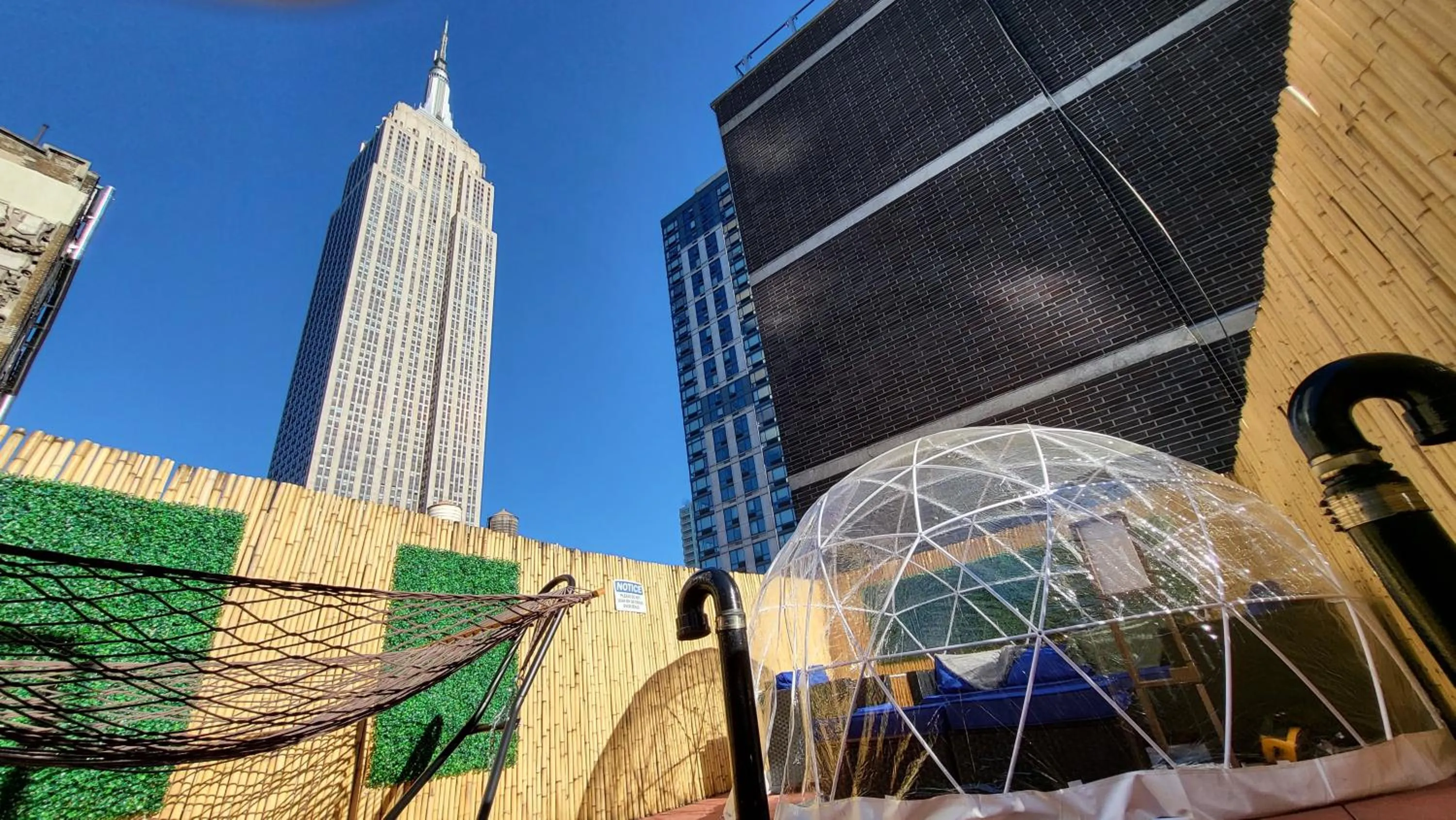 Hotel and the City, Rooftop City View