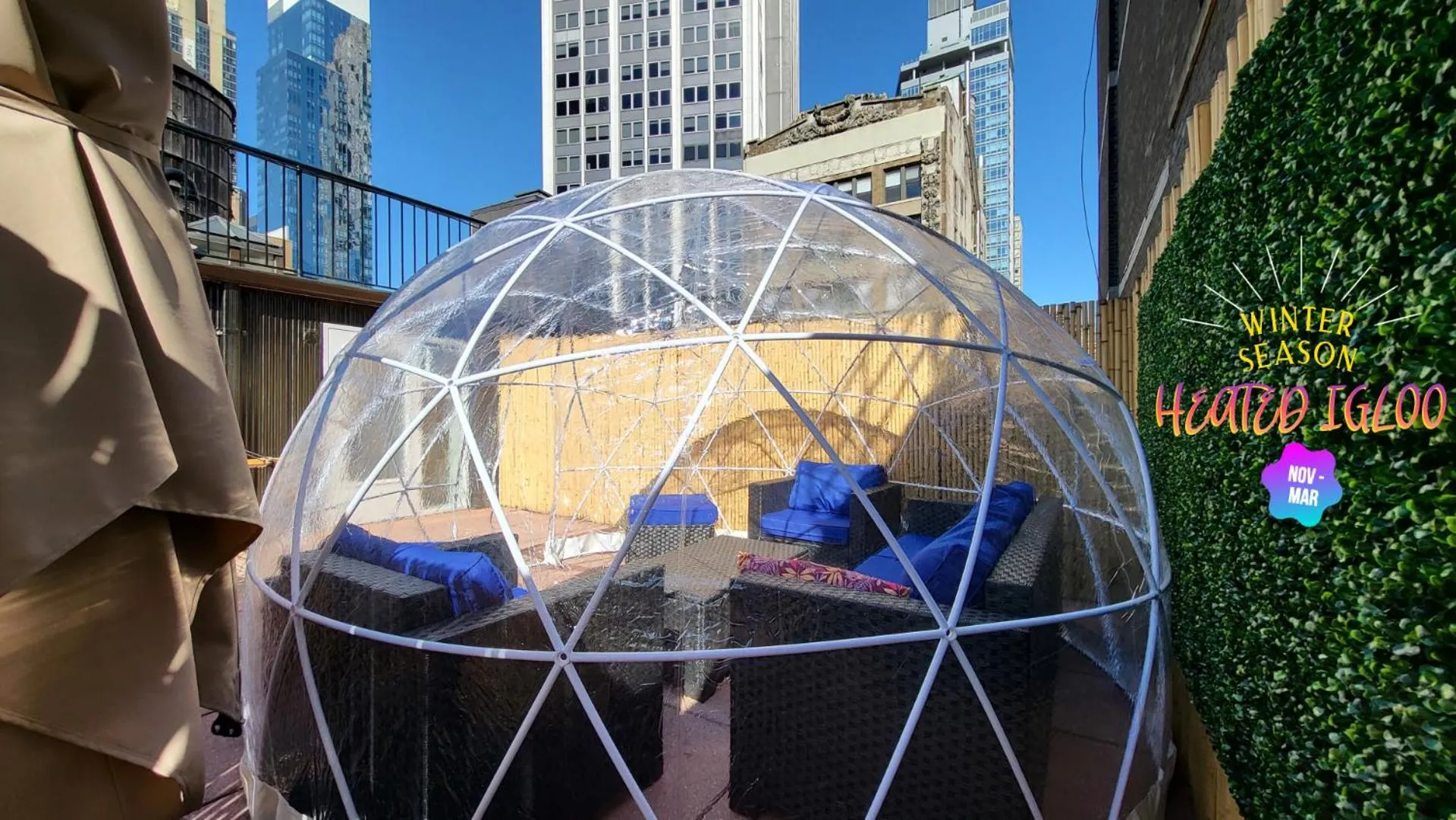 Hotel and the City, Rooftop City View