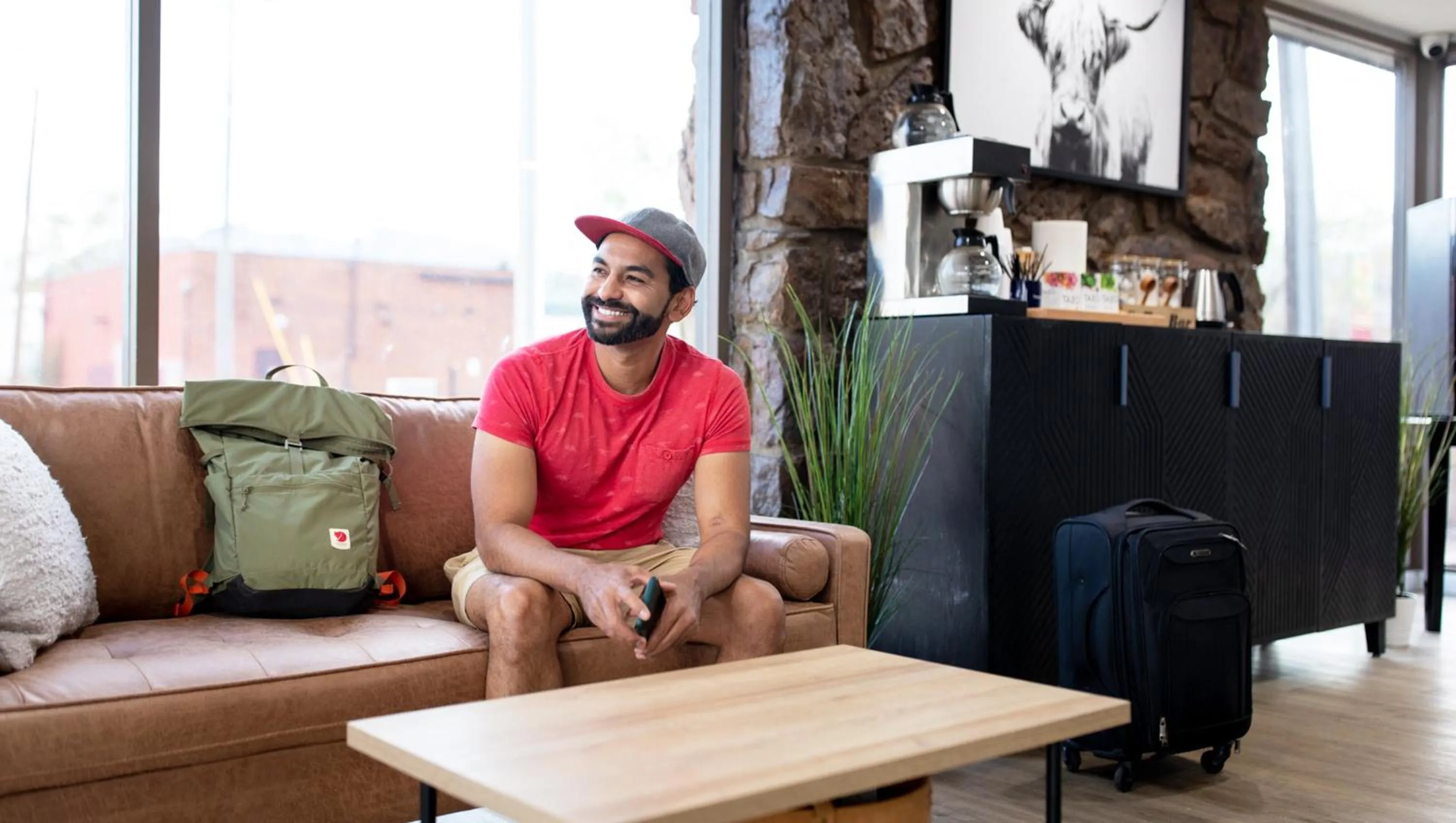 Lobby or reception in Modern Motel