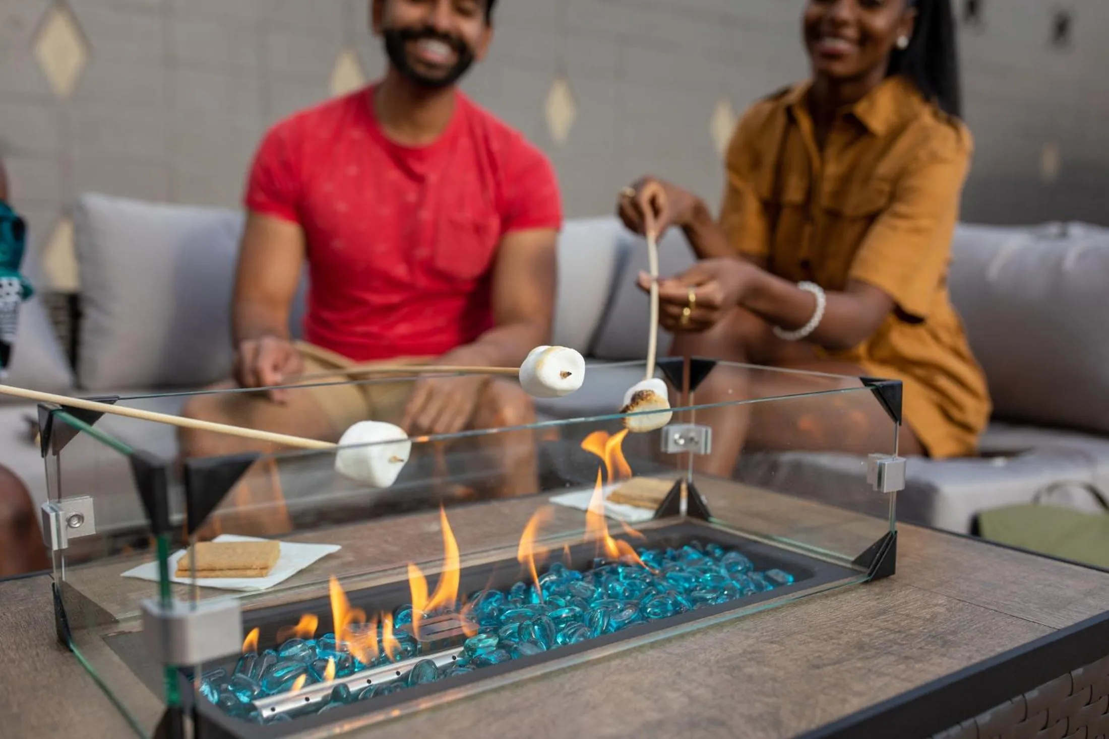 Decorative detail in Modern Motel