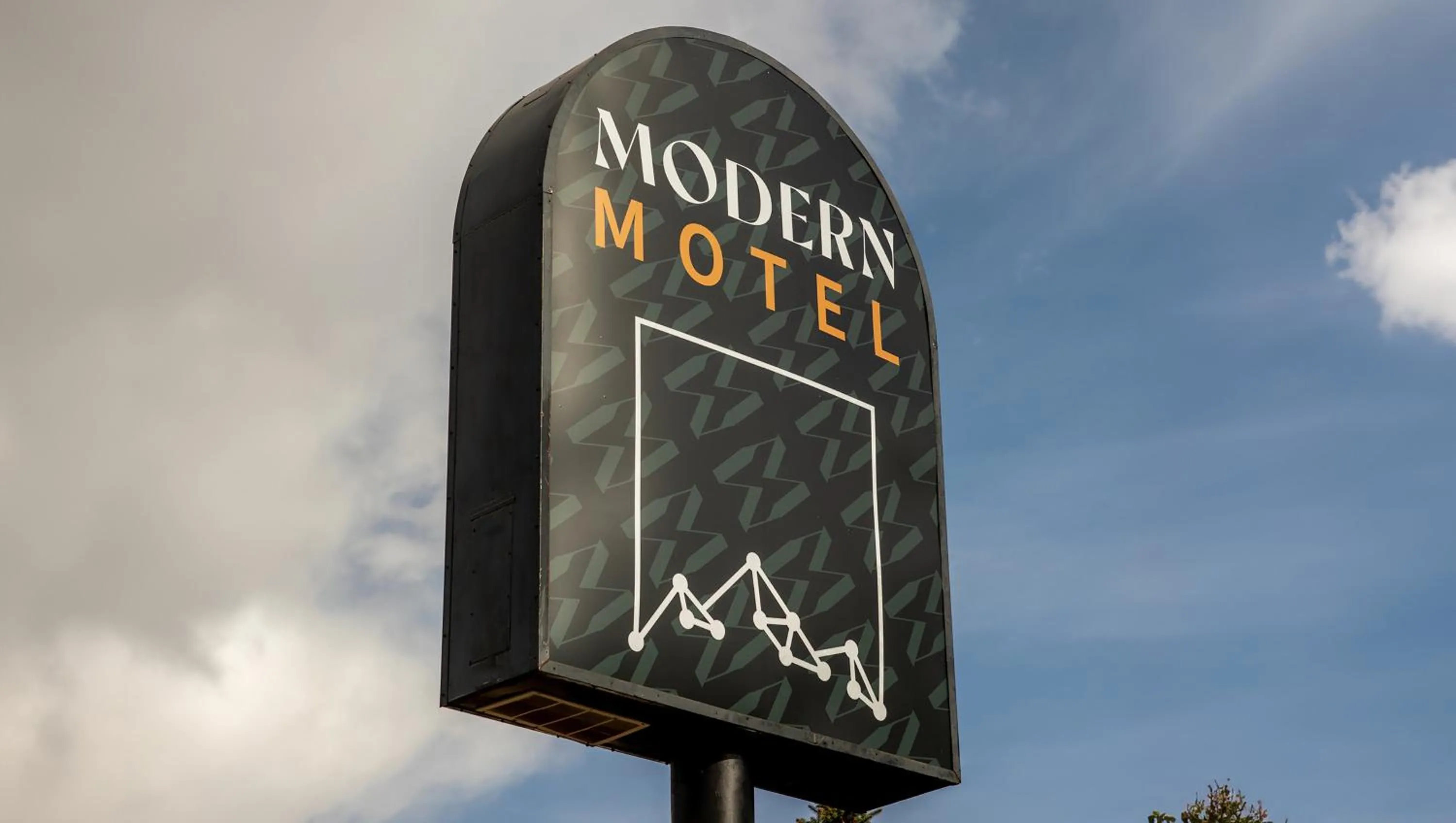 Logo/Certificate/Sign in Modern Motel