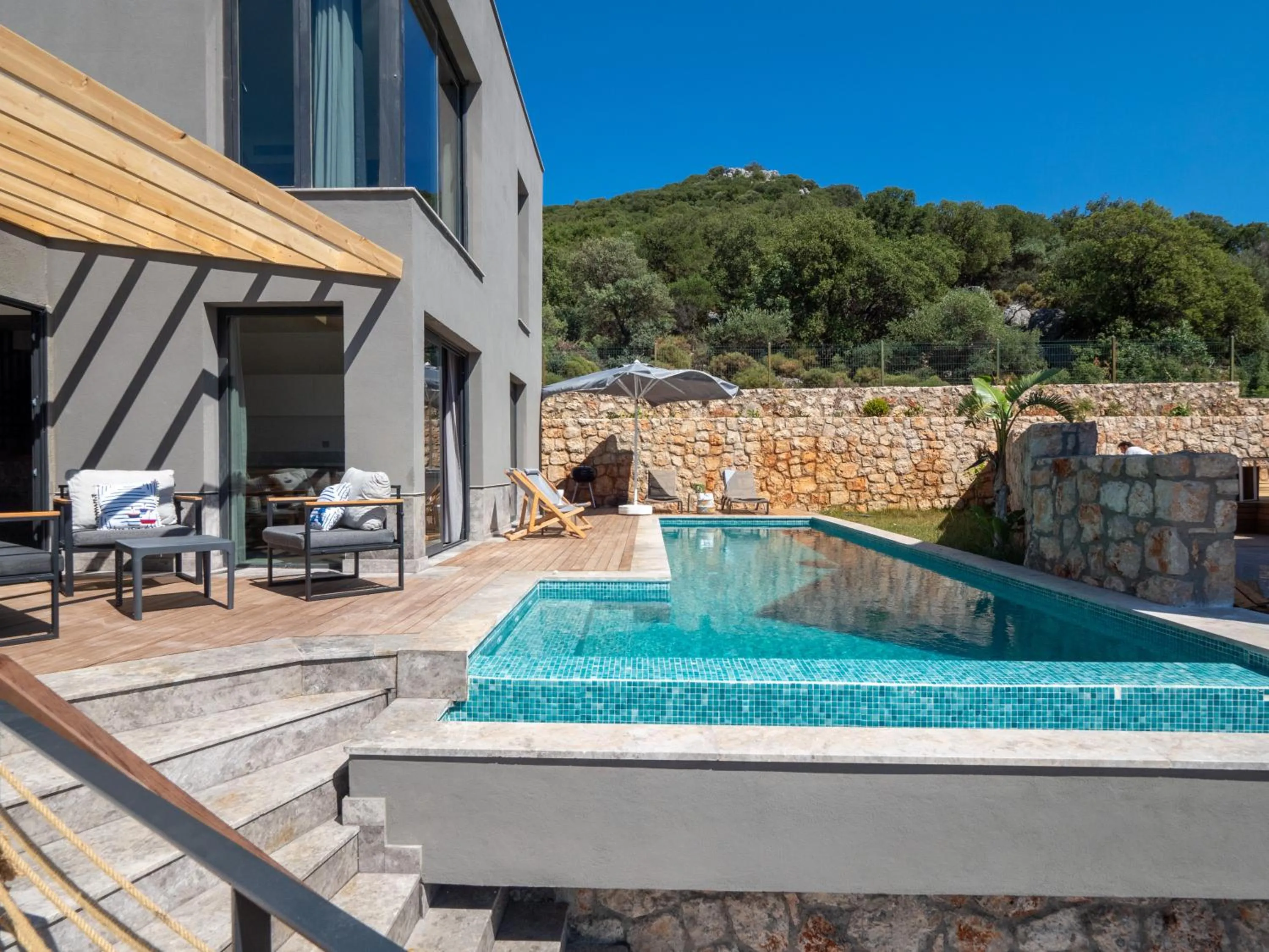 Villa Rhodia with extra kitchen - Notos Club in Notos Club