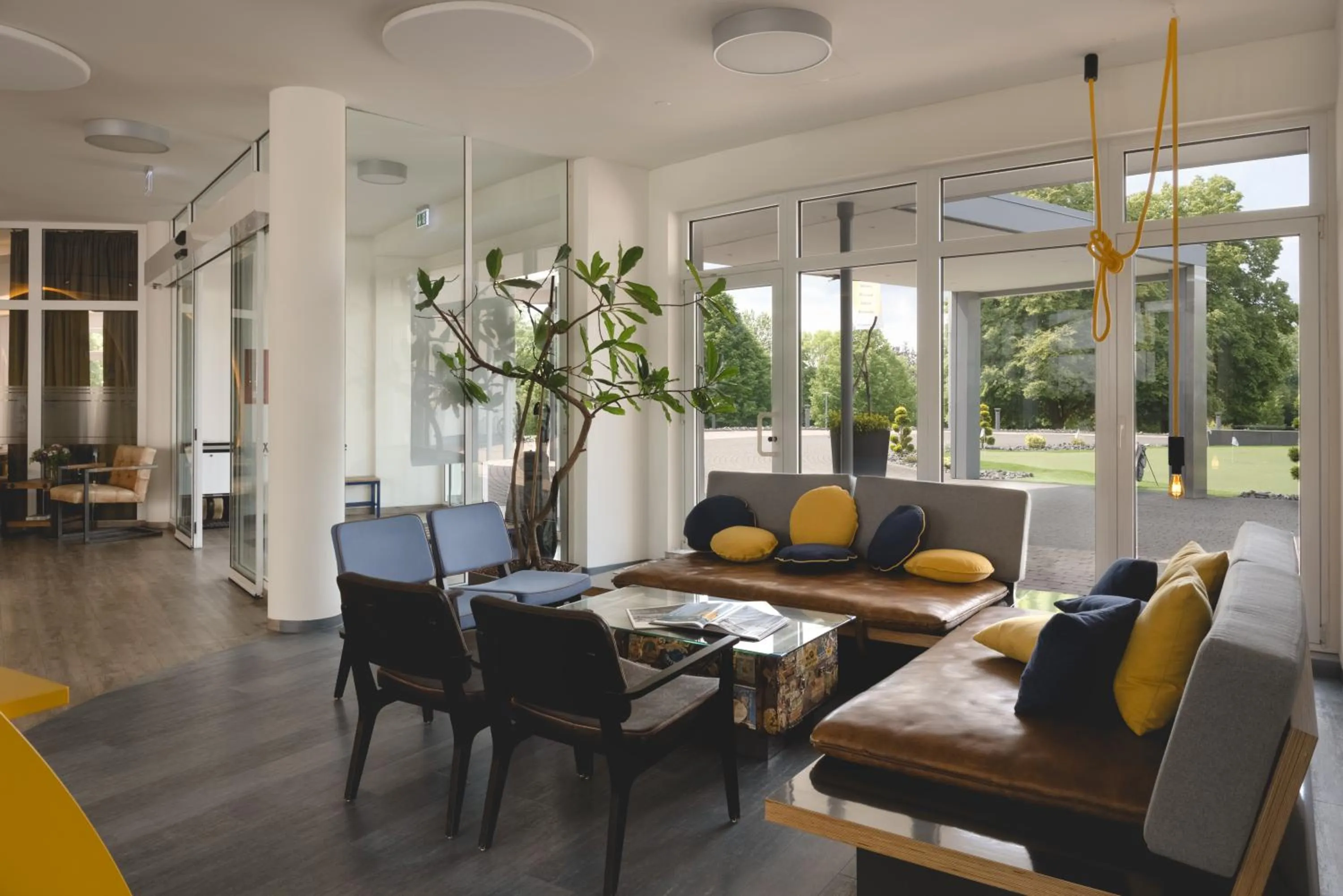 Lobby or reception in Sport- & Seminarhotel Glockenspitze