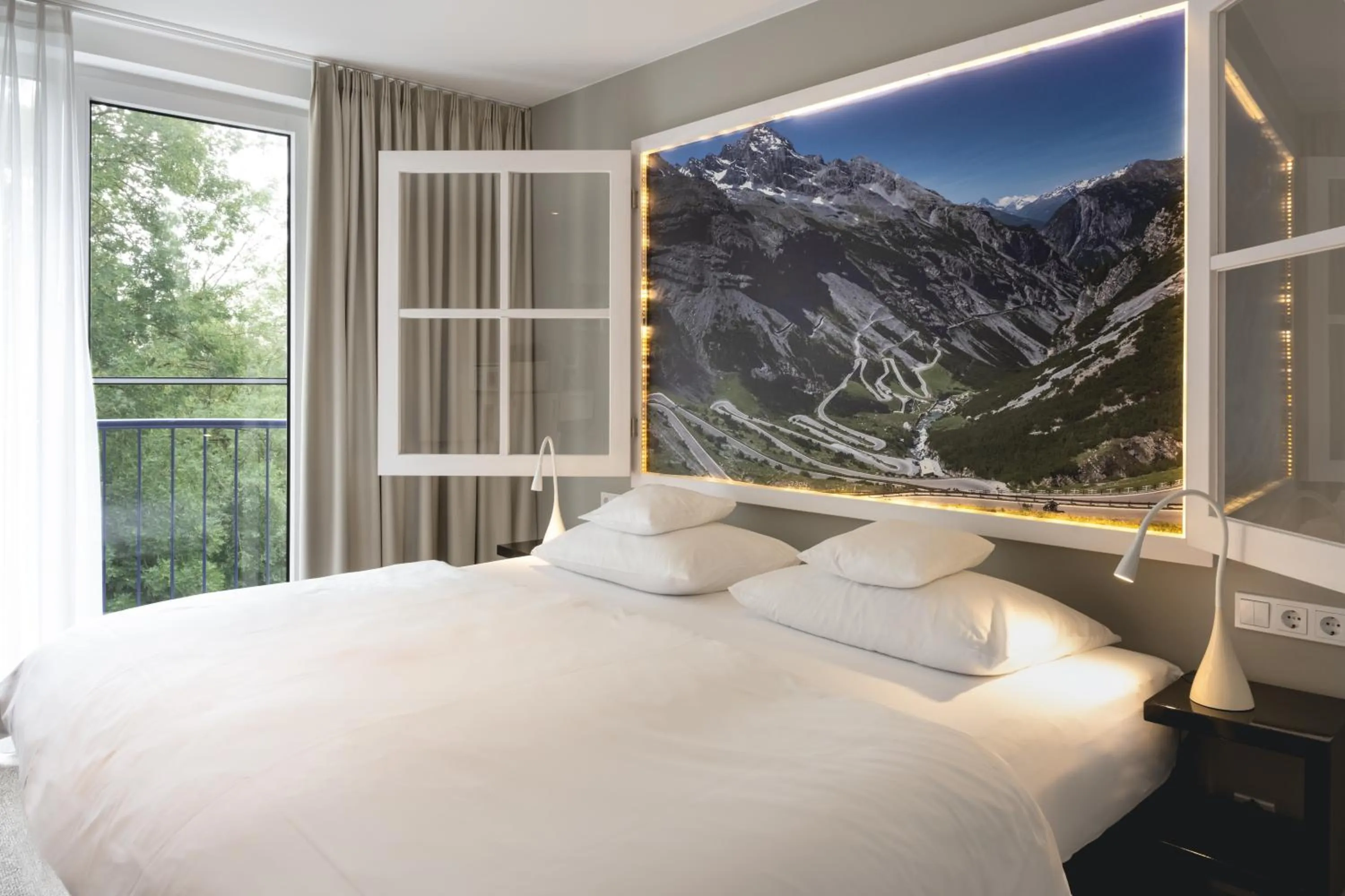 Bed in Sport- & Seminarhotel Glockenspitze