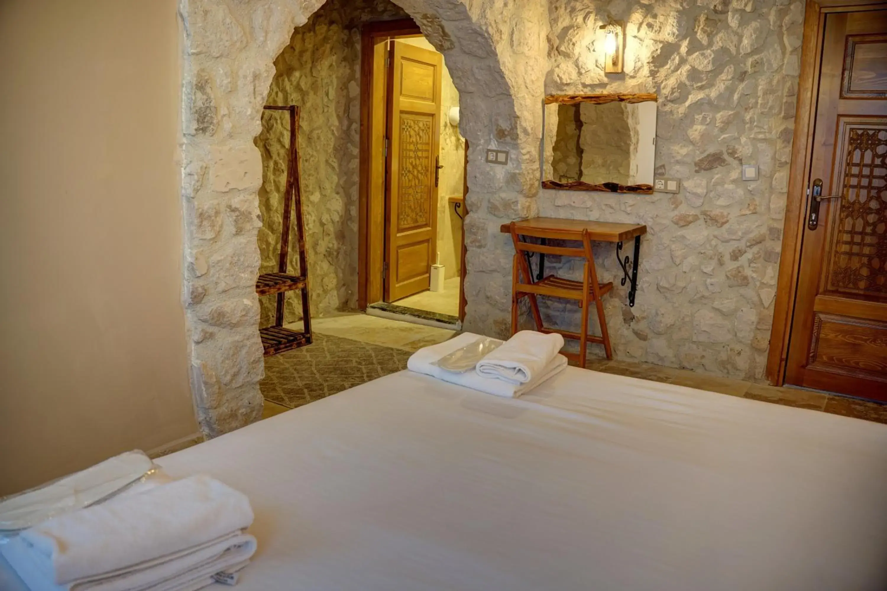 Double Room with Mountain View in Ala Stone House Double Room with Mountain View in Ala Stone House