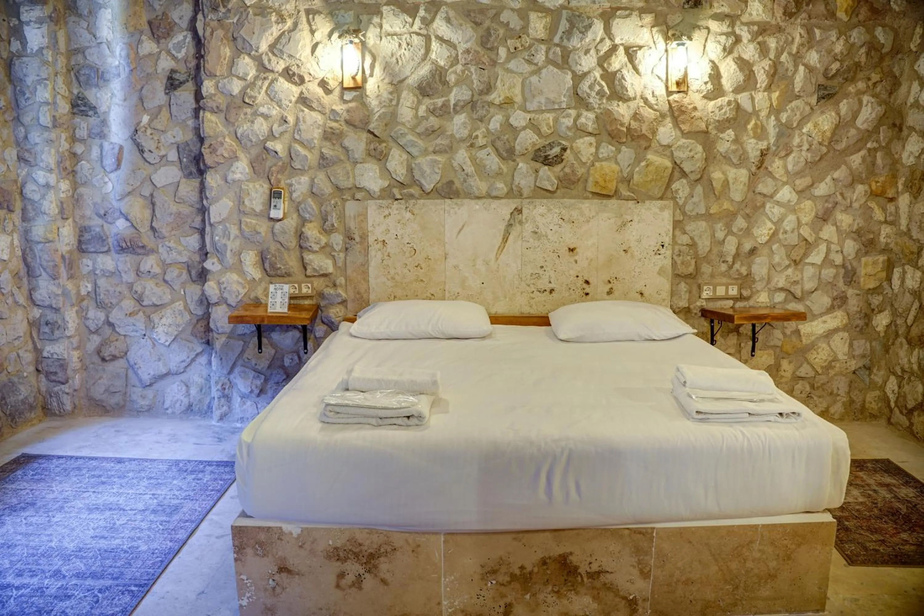 Bed in Ala Stone House