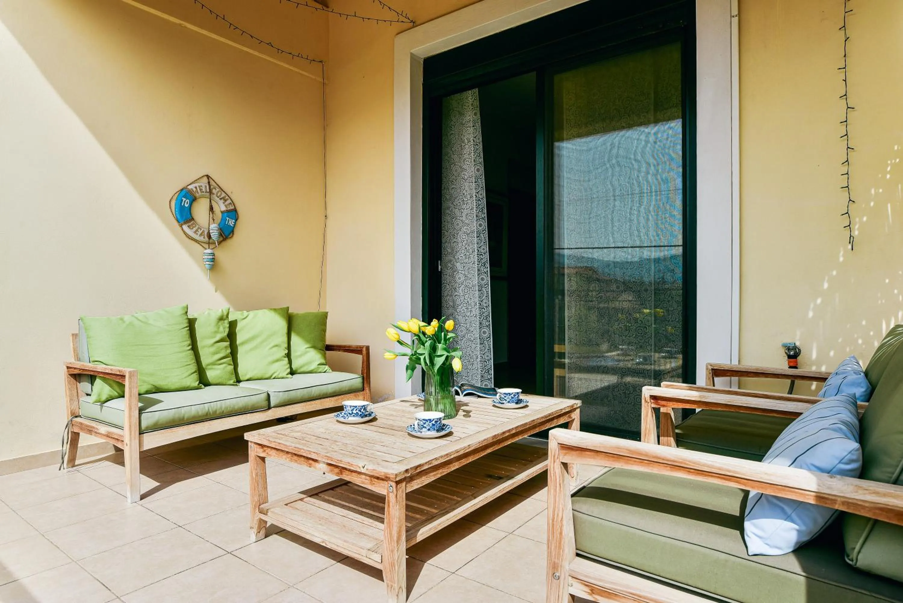 Balcony/Terrace in Oliva Holiday Homes