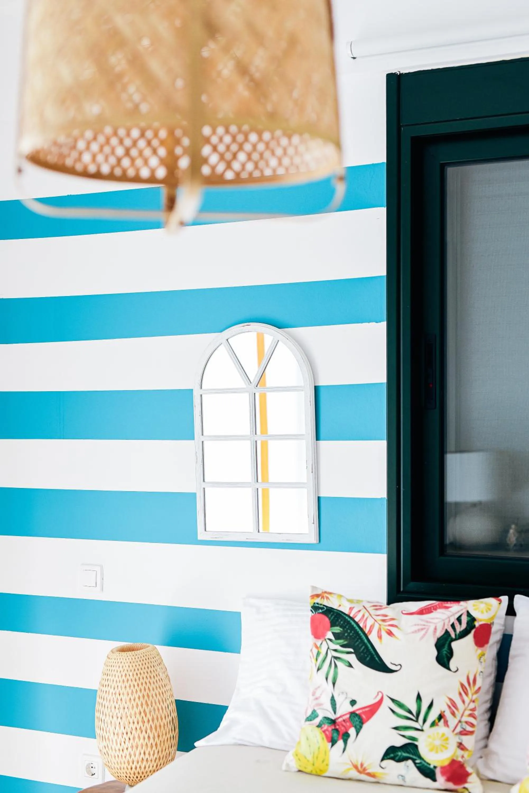 Decorative detail in Oliva Holiday Homes