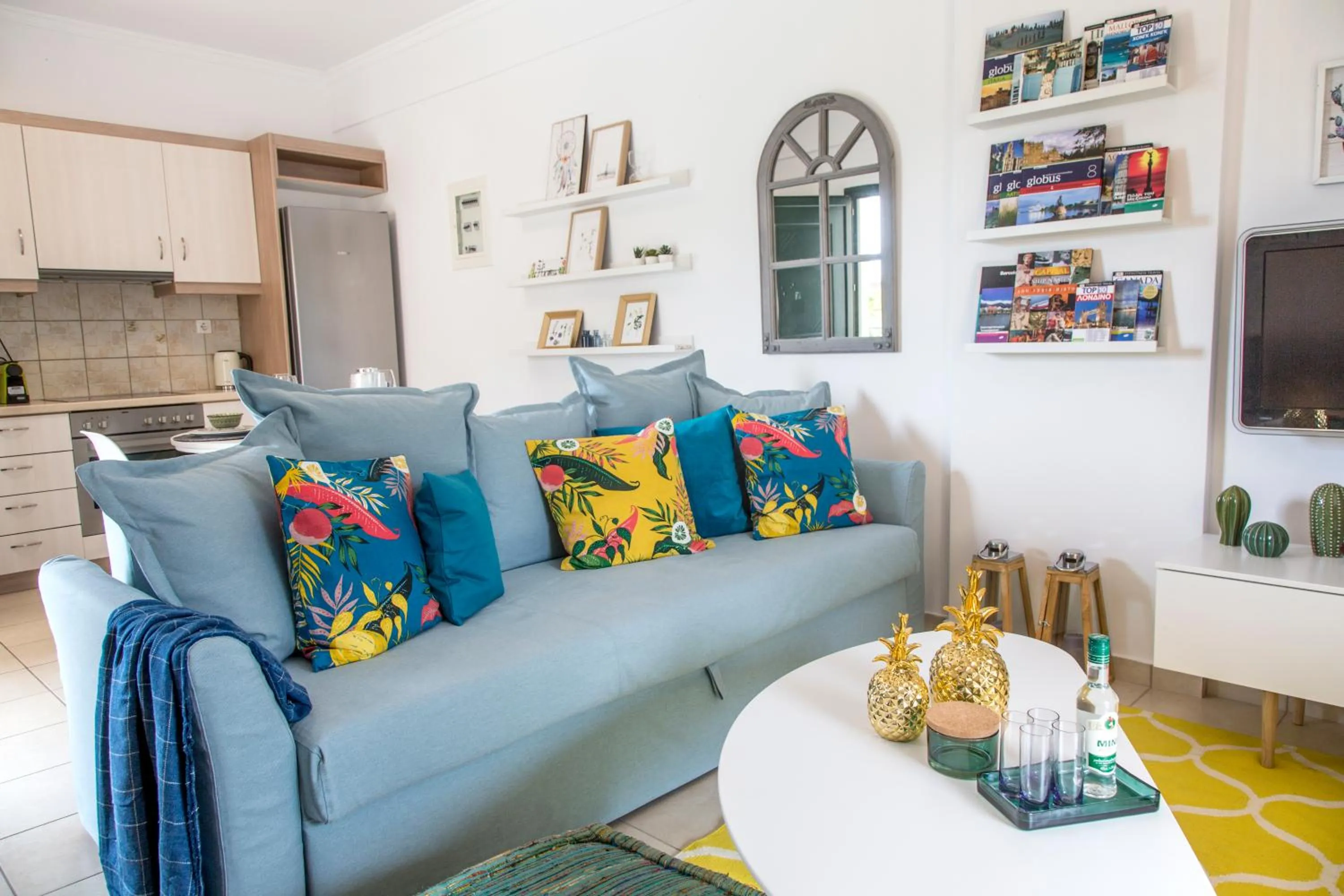 Living room in Oliva Holiday Homes