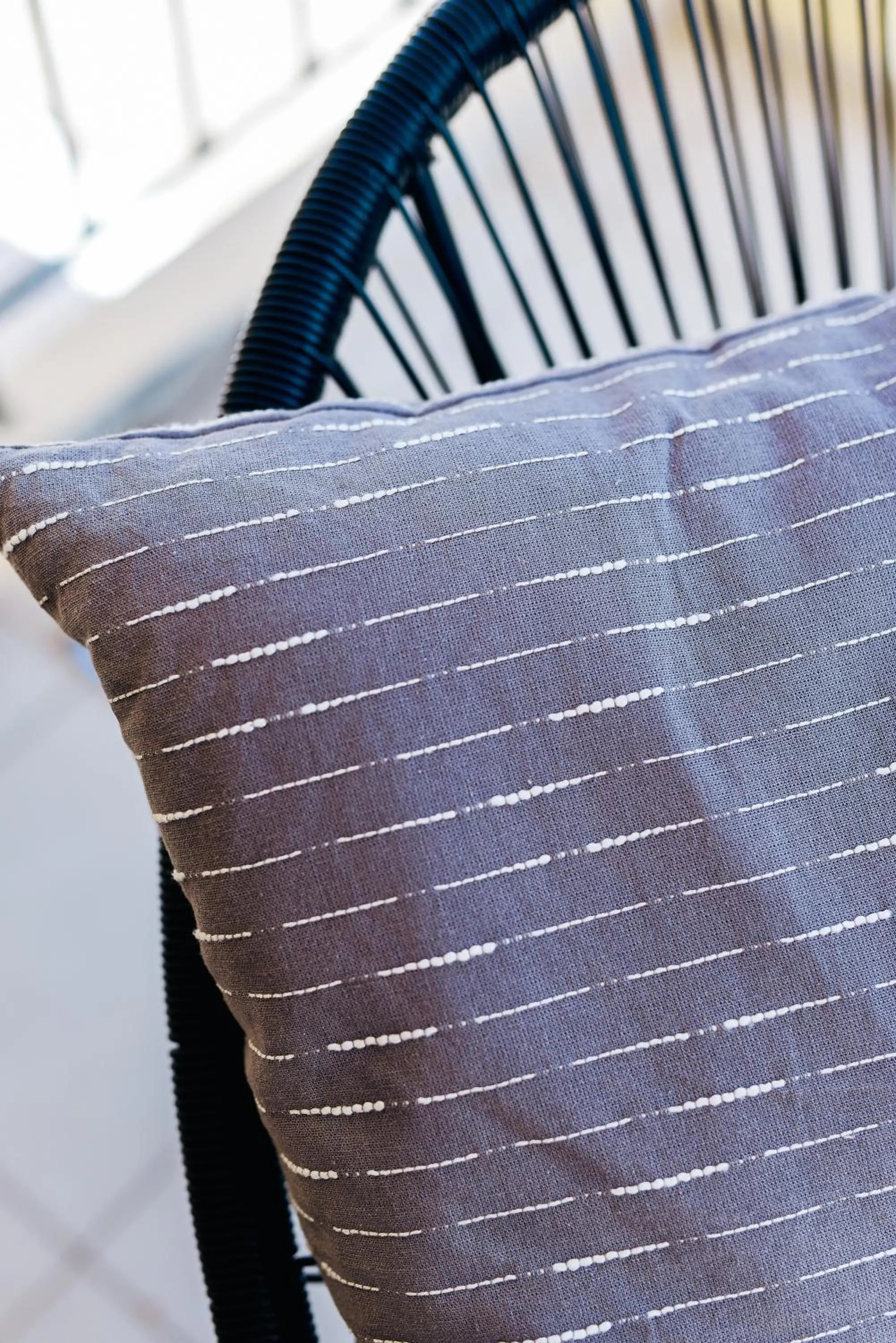 Seating area in Oliva Holiday Homes