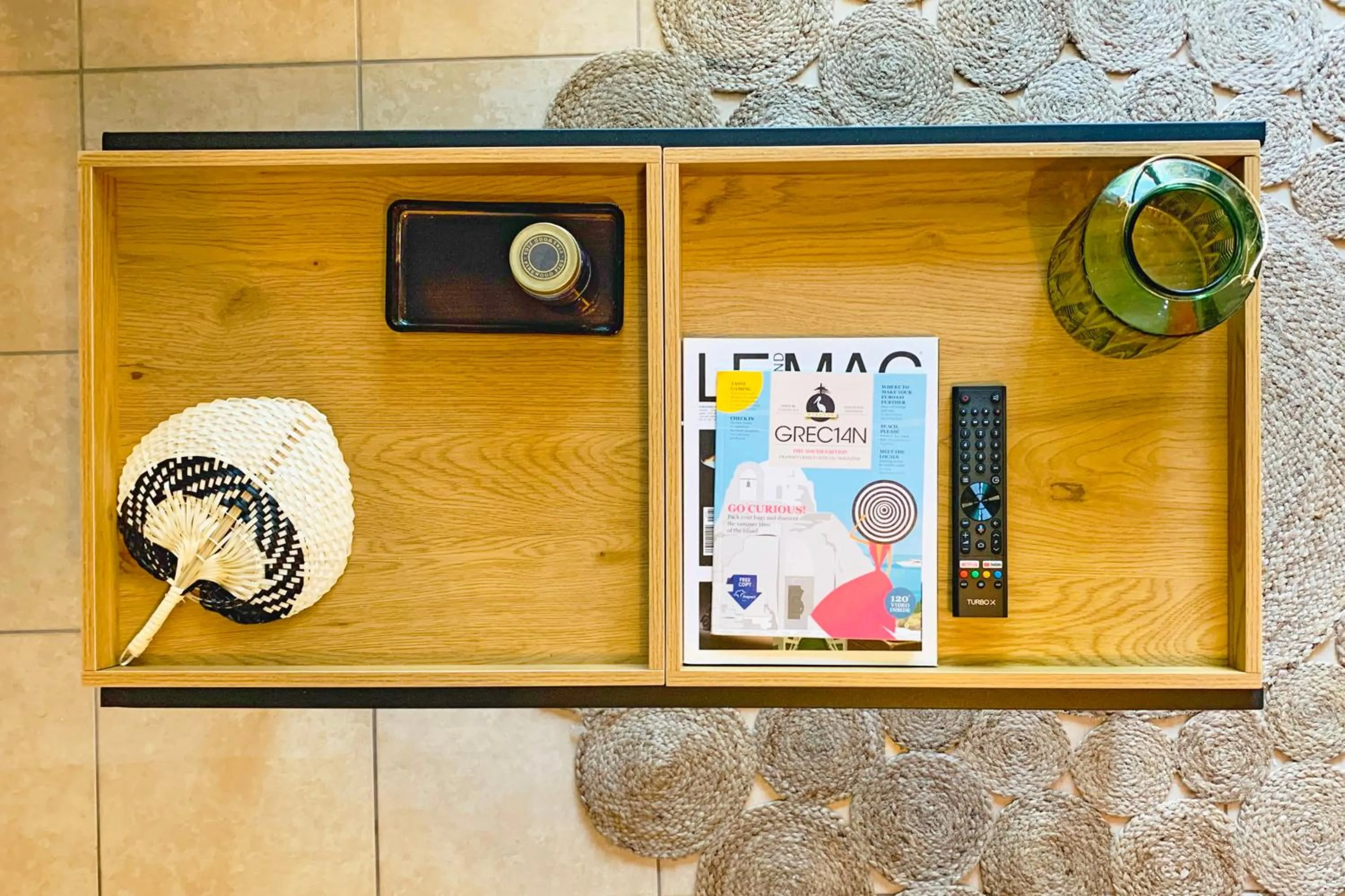 Decorative detail in Oliva Holiday Homes