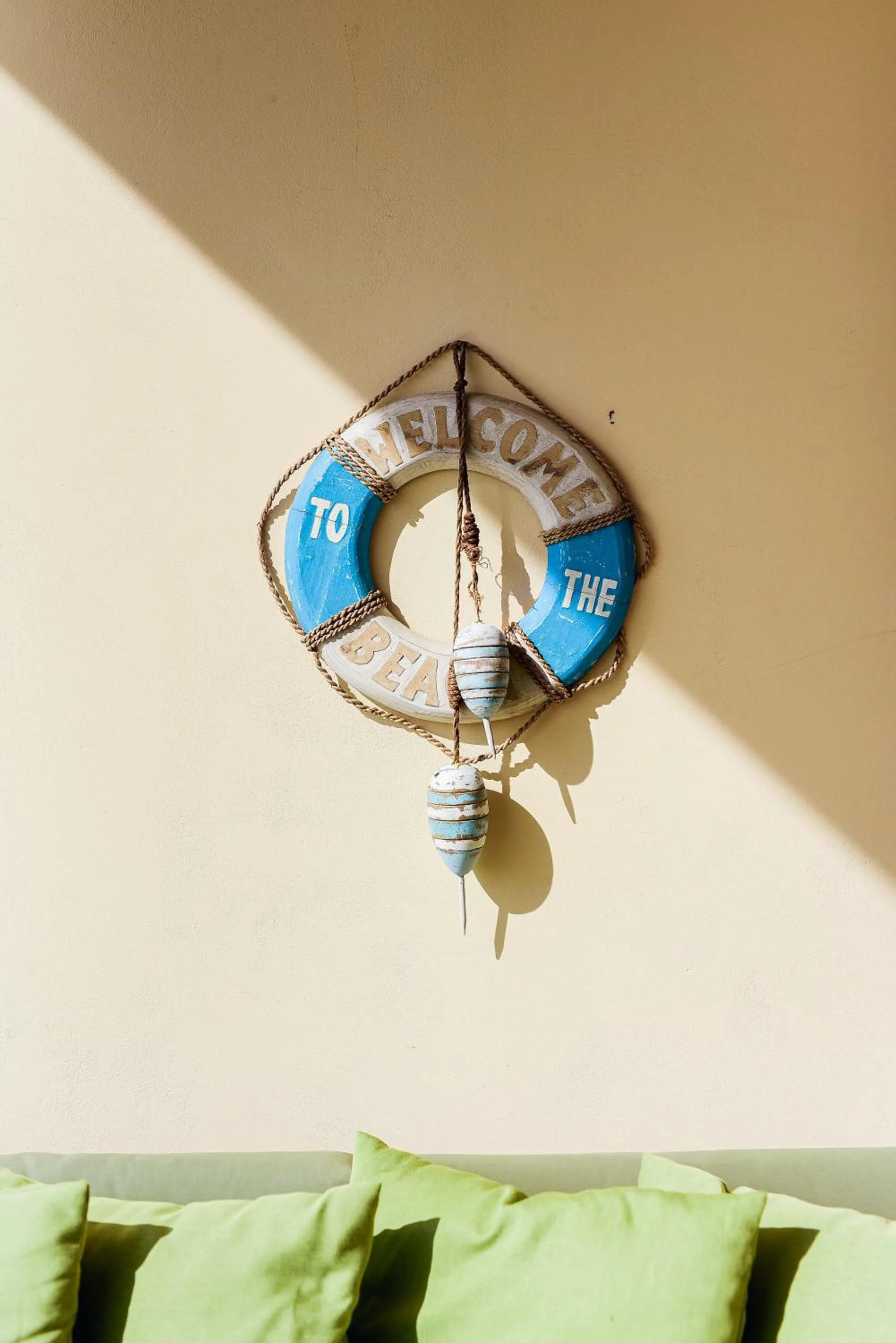 Decorative detail in Oliva Holiday Homes