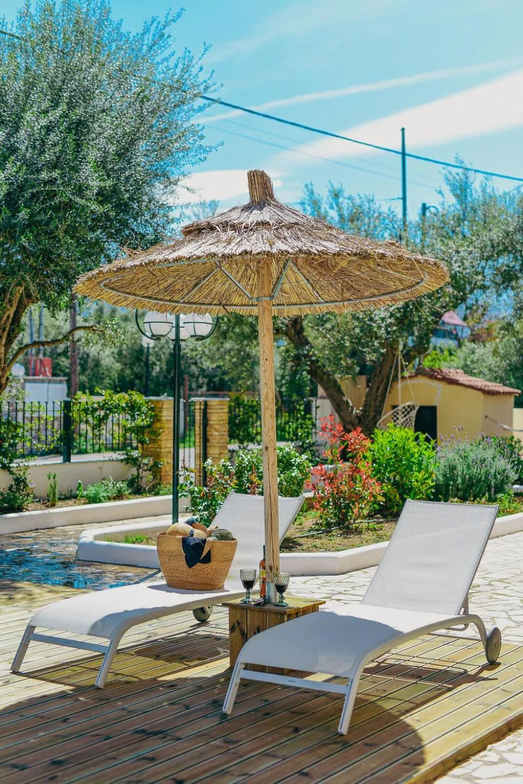 Swimming pool in Oliva Holiday Homes