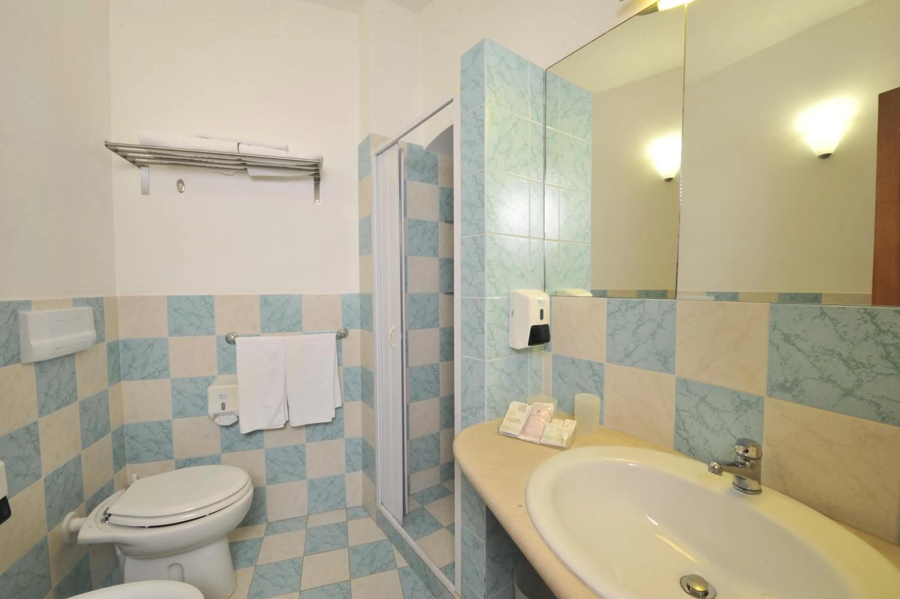 Bathroom in Albergo Villa Vittoria