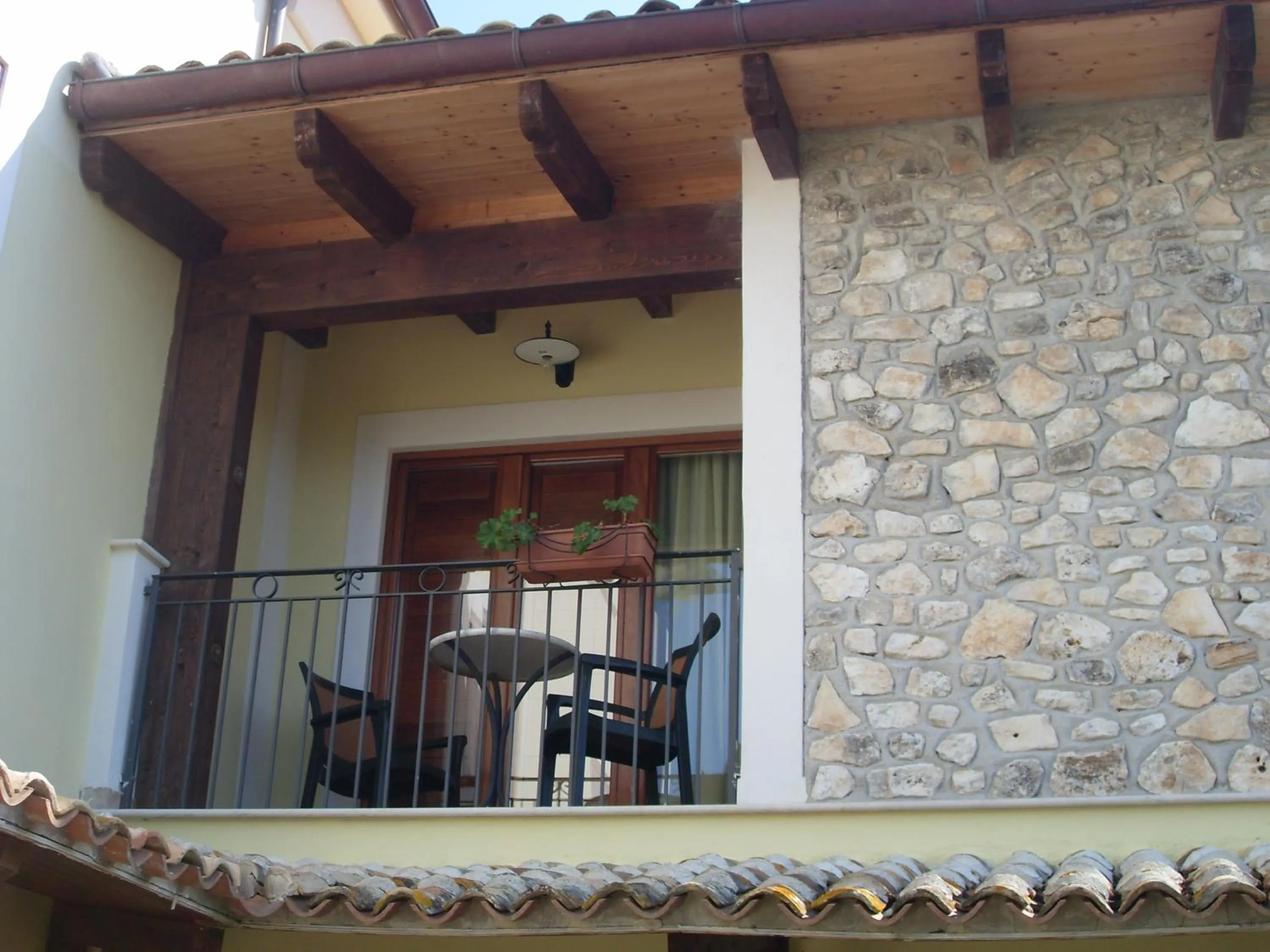 Balcony/Terrace in Albergo Villa Vittoria