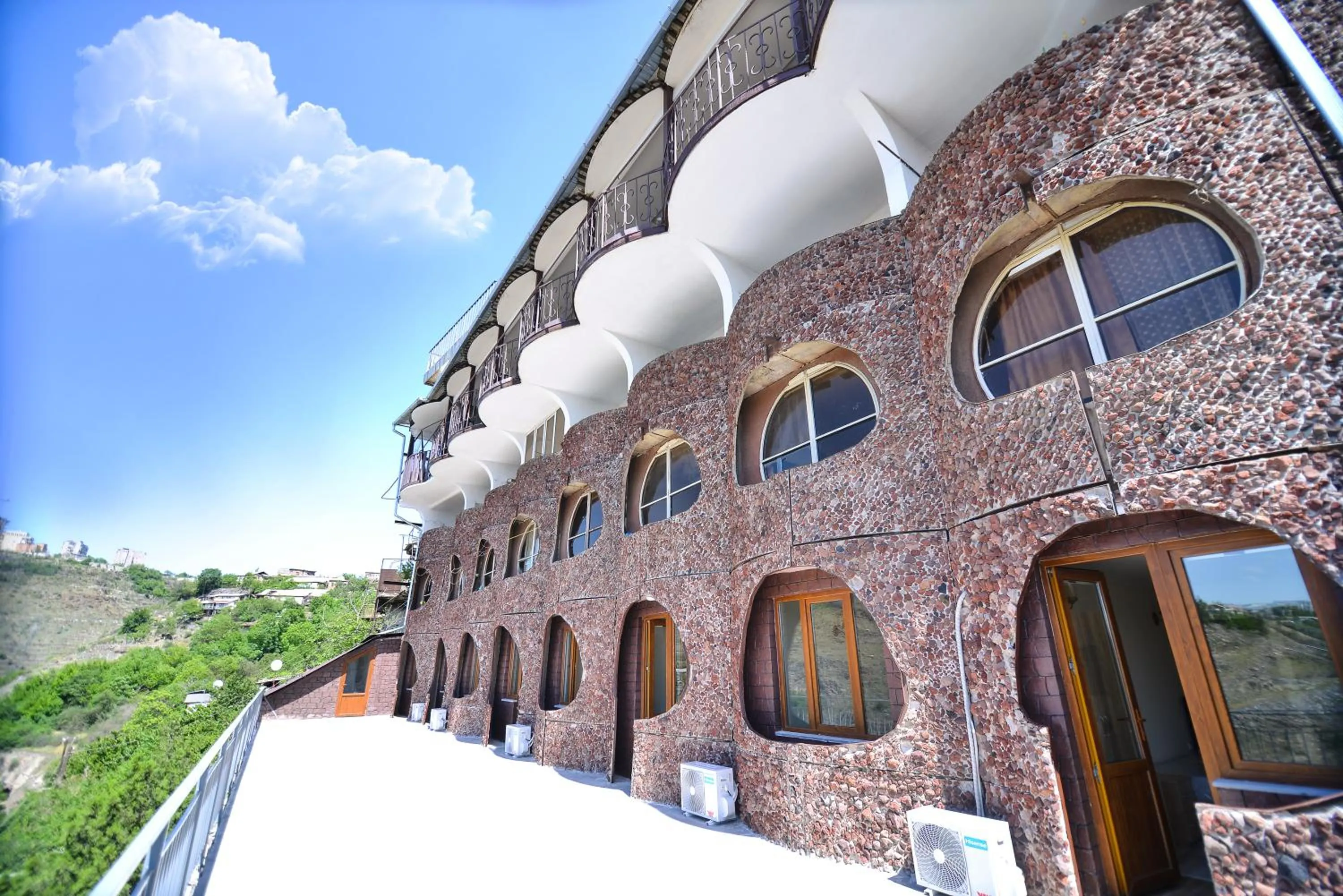 Property building in The Hill Guesthouse