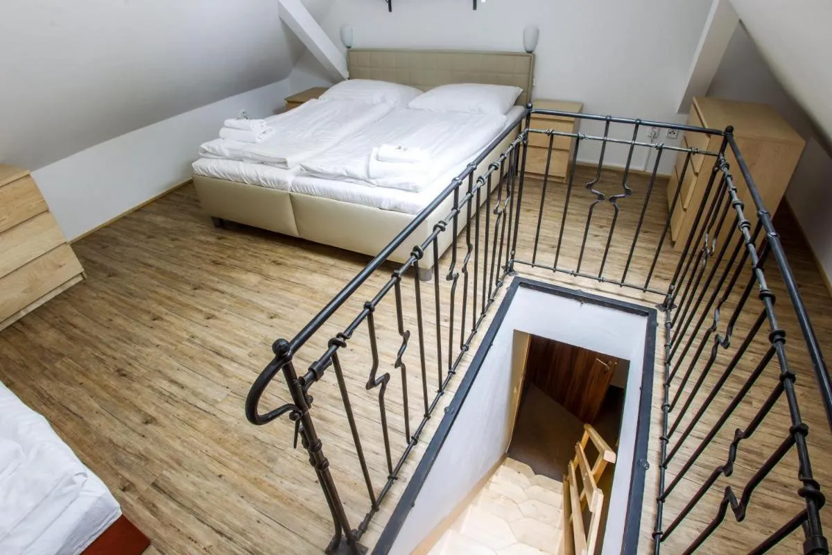 Triple Room with Bathroom - single occupancy in Hotel Hospodářský dvůr Bohuslavice