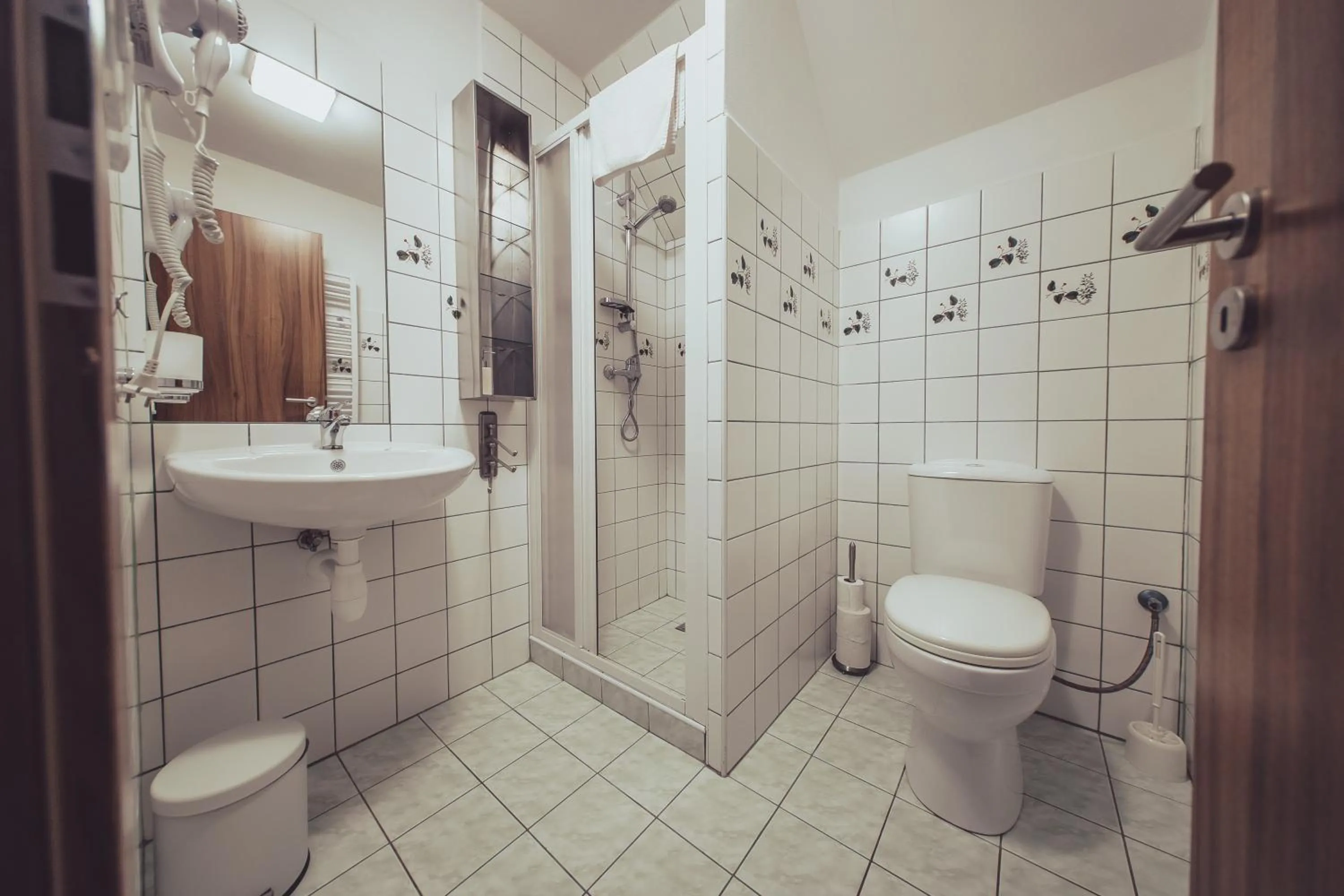 Bathroom in Hotel Hospodářský dvůr Bohuslavice