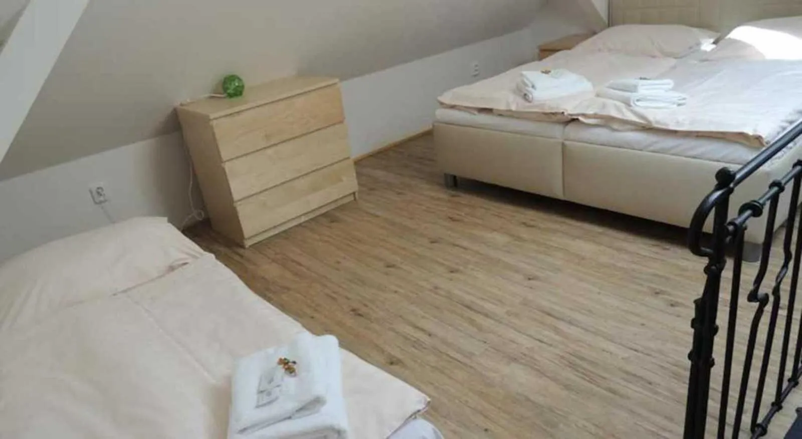 Bed in Hotel Hospodářský dvůr Bohuslavice