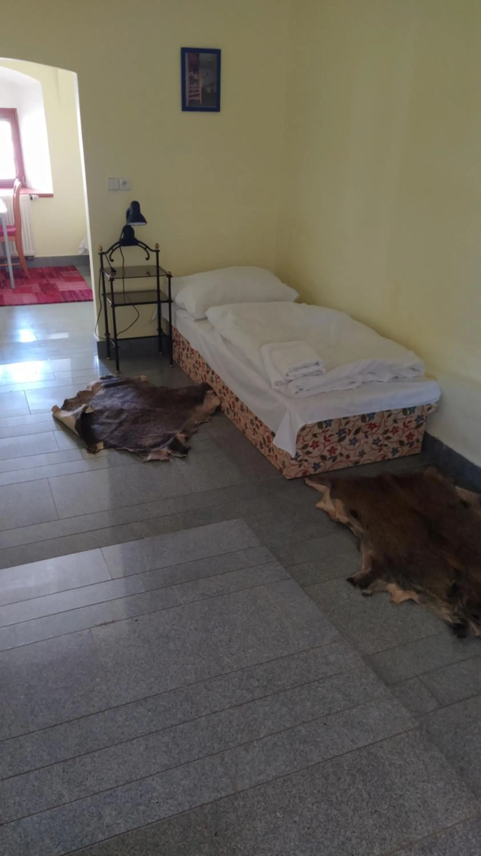Bed in Hotel Hospodářský dvůr Bohuslavice