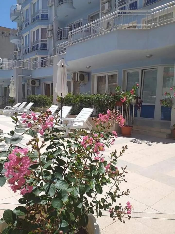Patio in Sunny Dream Apartments Sunny Beach Bulgarien Sonnenstrand