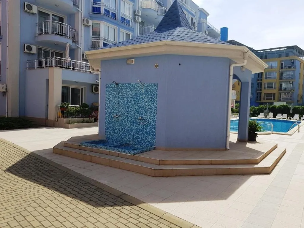 Patio in Sunny Dream Apartments Sunny Beach Bulgarien Sonnenstrand