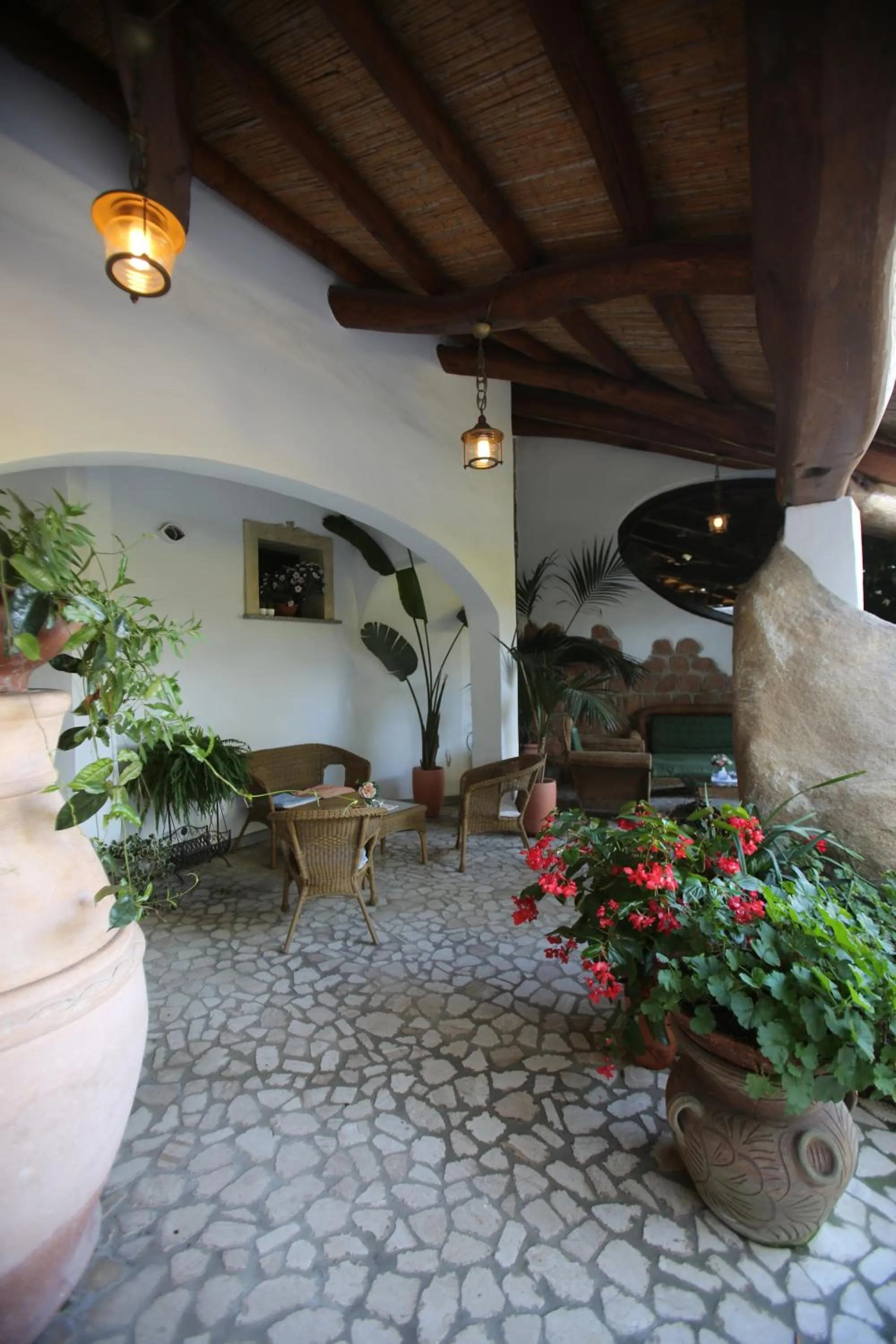 Facade/entrance in Hotel Poseidonia