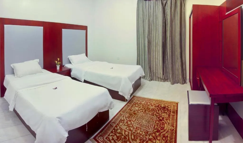 Bed in Al Farhan Apartment Al Hamra-Jeddah