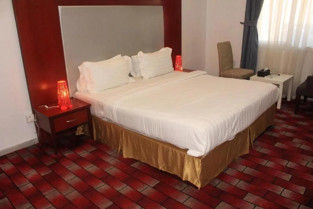 Bed in Al Farhan Apartment Al Hamra-Jeddah