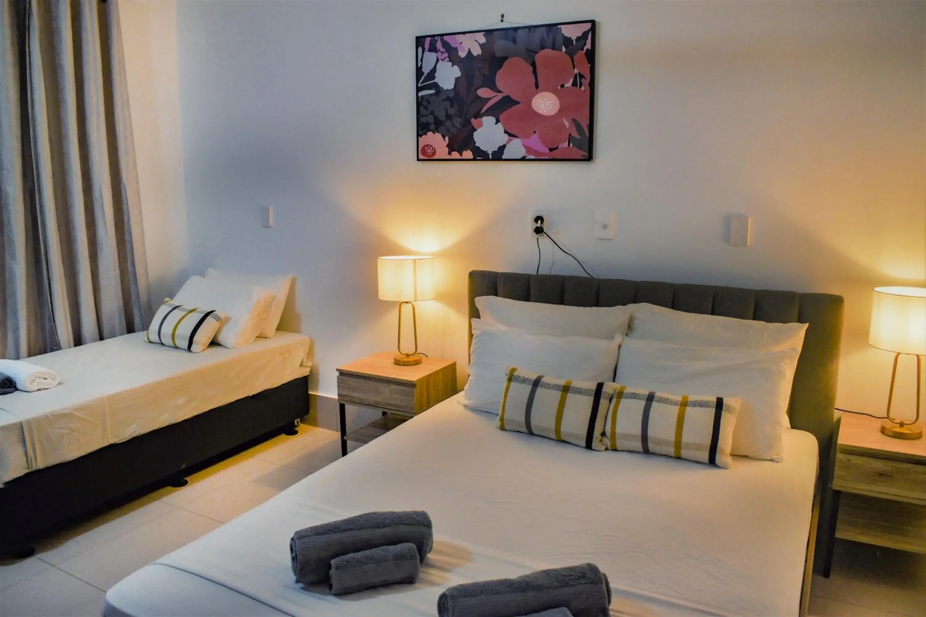 Bedroom, Bed in K - Town Hotel Bedroom, Bed in K - Town Hotel