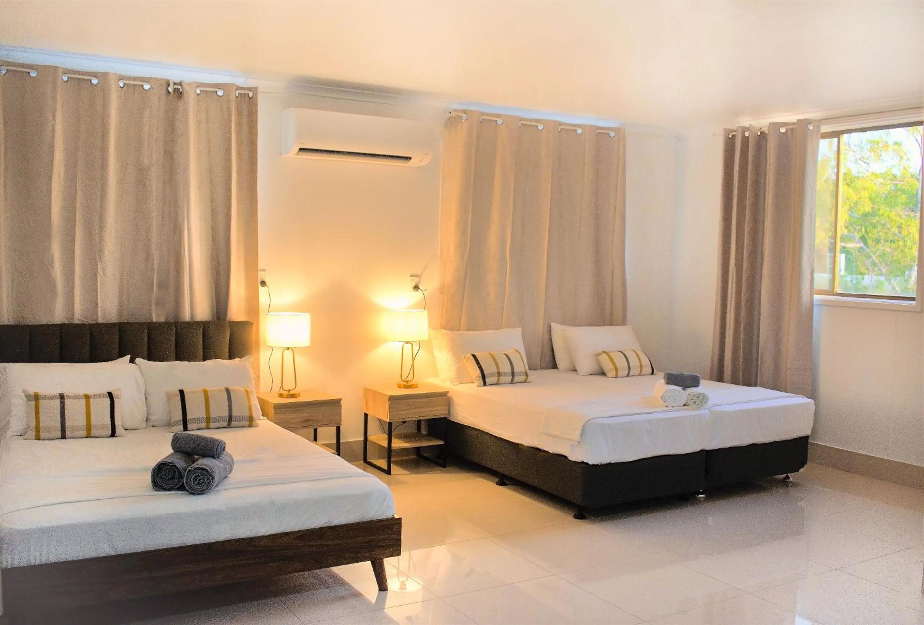 Bedroom, Bed in K - Town Hotel